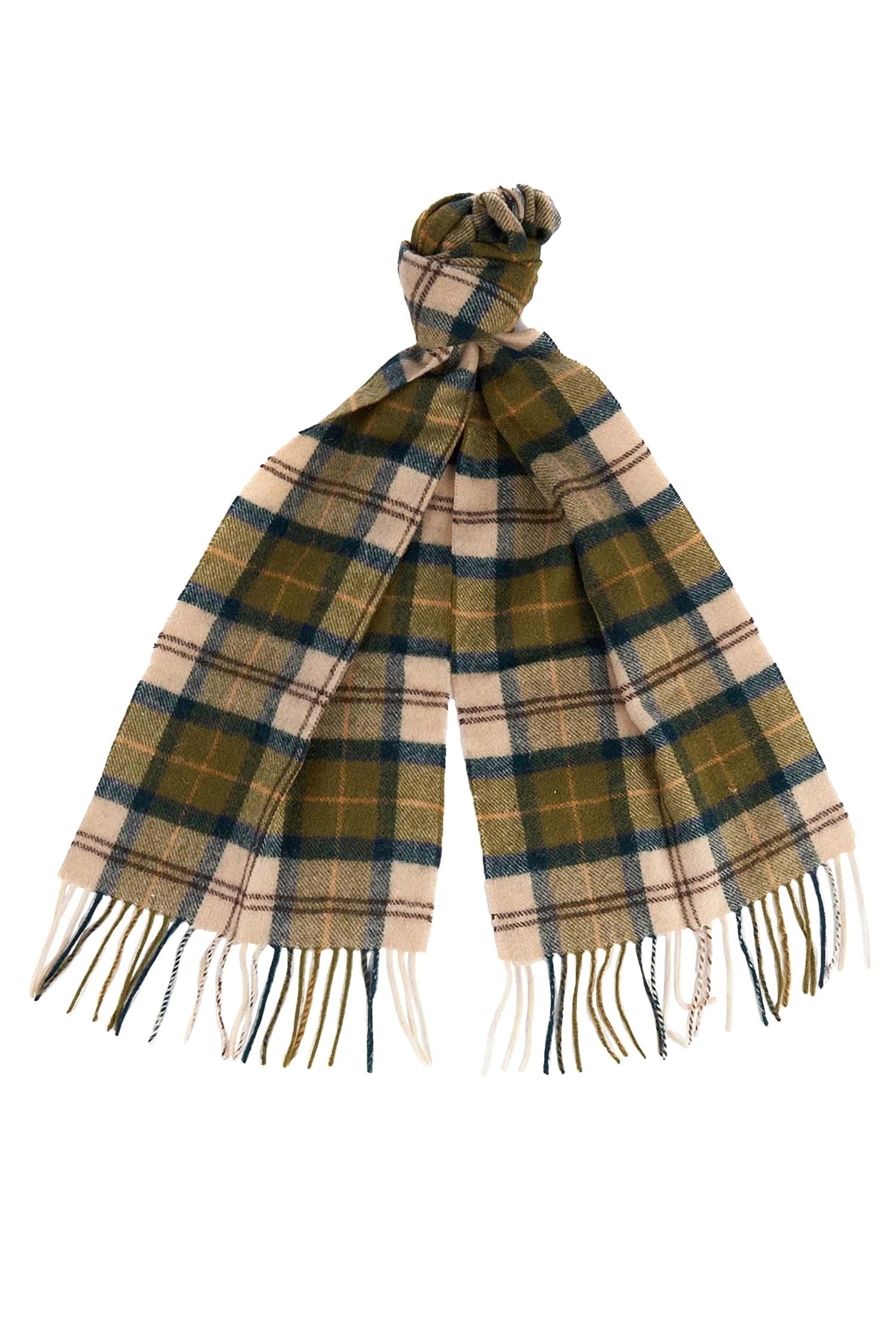 Barbour Tartan Lambswool Scarf - Ancient USC0001_TN51_OS