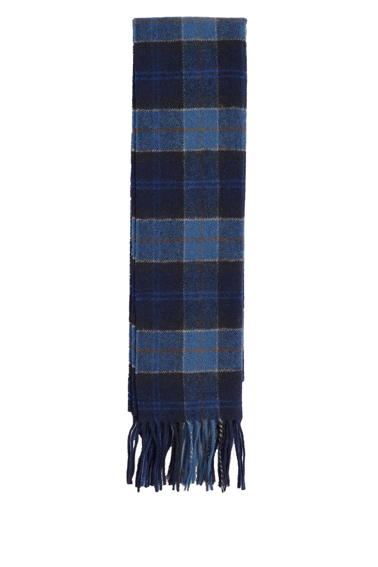 Barbour Tartan Lambswool Scarf - Midnight USC0001_TN54_OS
