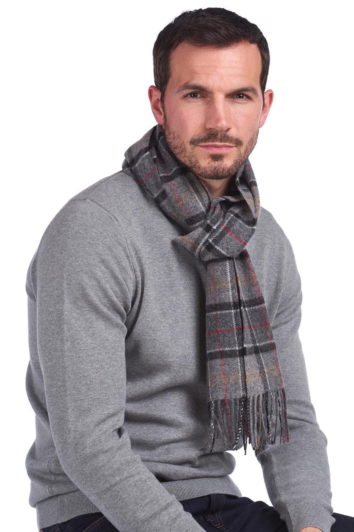 Barbour Tartan Lambswool Scarf - Modern USC0001_TN71_OS