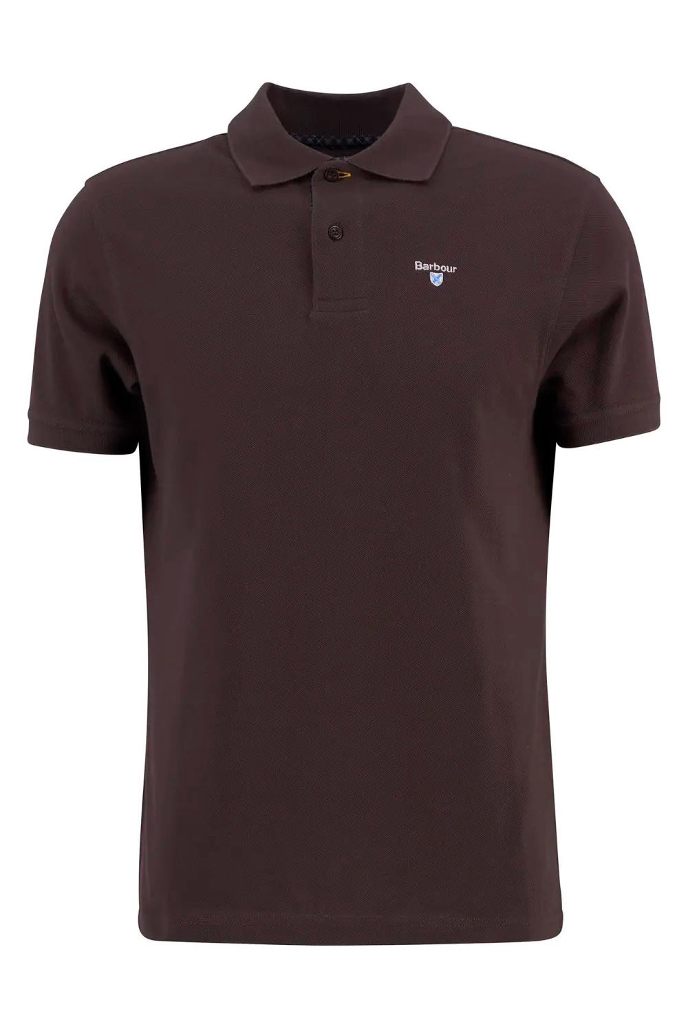 Barbour Tartan Pique Polo - Dark Oak