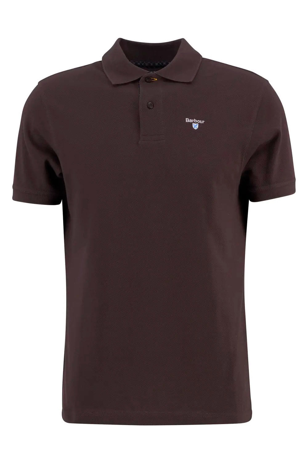 Barbour Tartan Pique Polo - Dark Oak