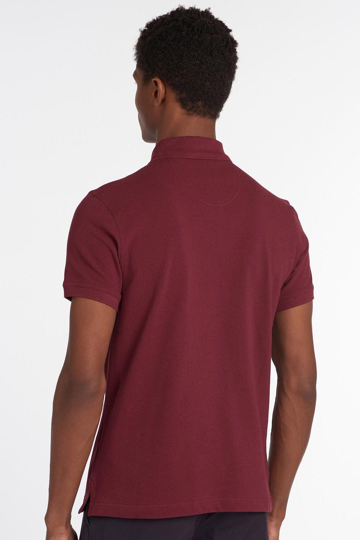 Barbour Tartan Pique Polo - Ruby