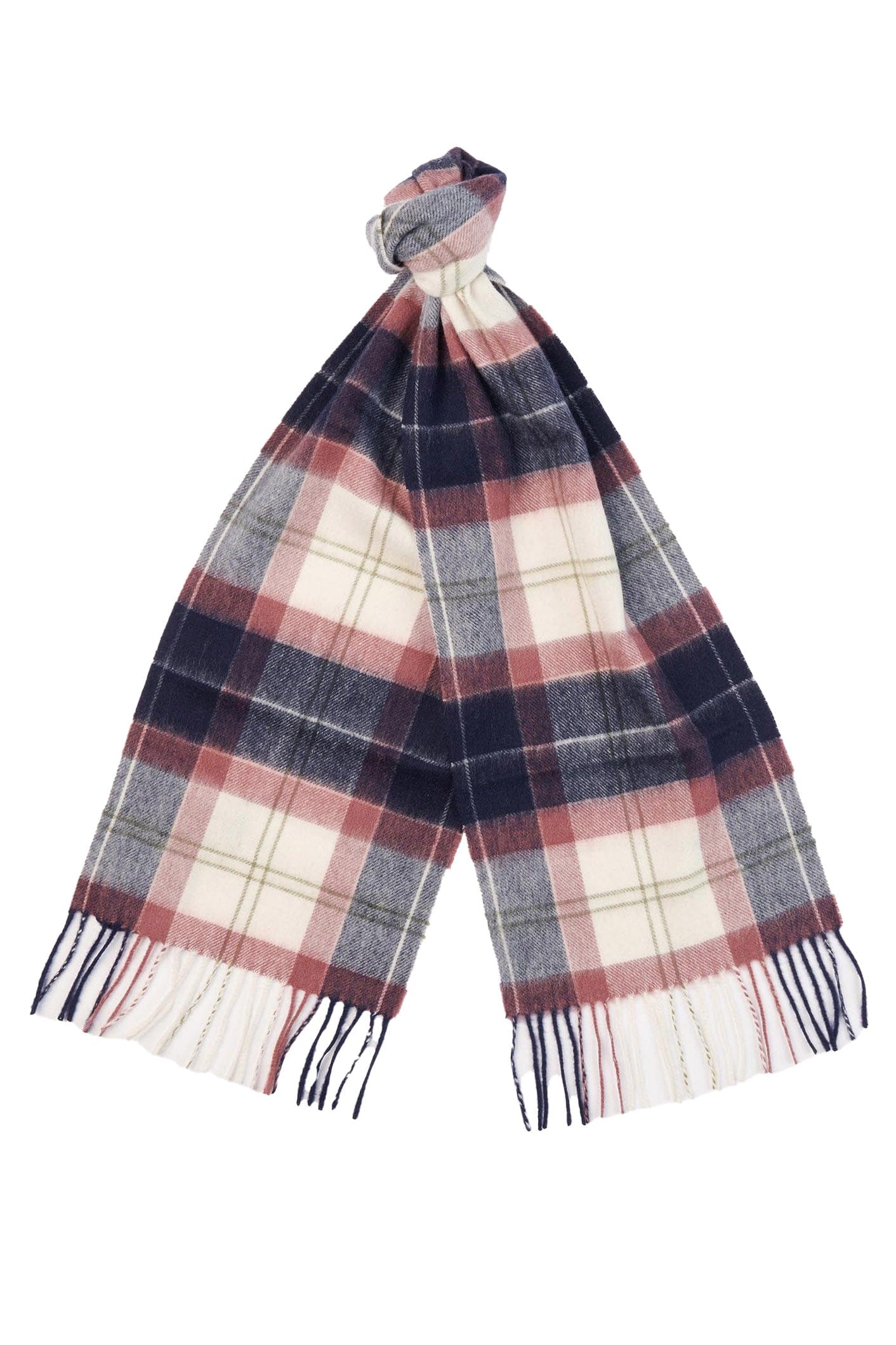Barbour Tartan Scarf - Midnight Berry LSC0129_PU71_OS
