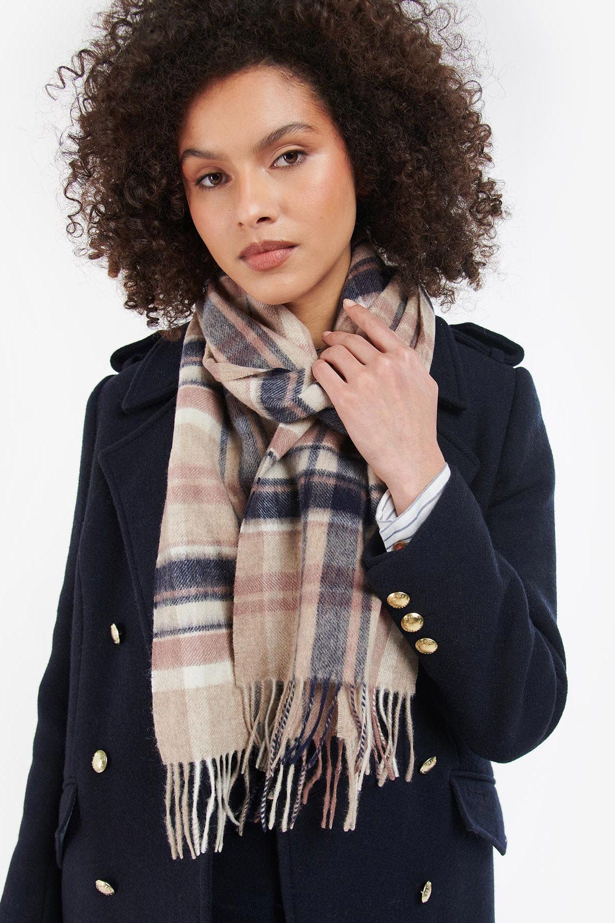 Barbour Tartan Scarf - Rosewood LSC0129_BE71_OS