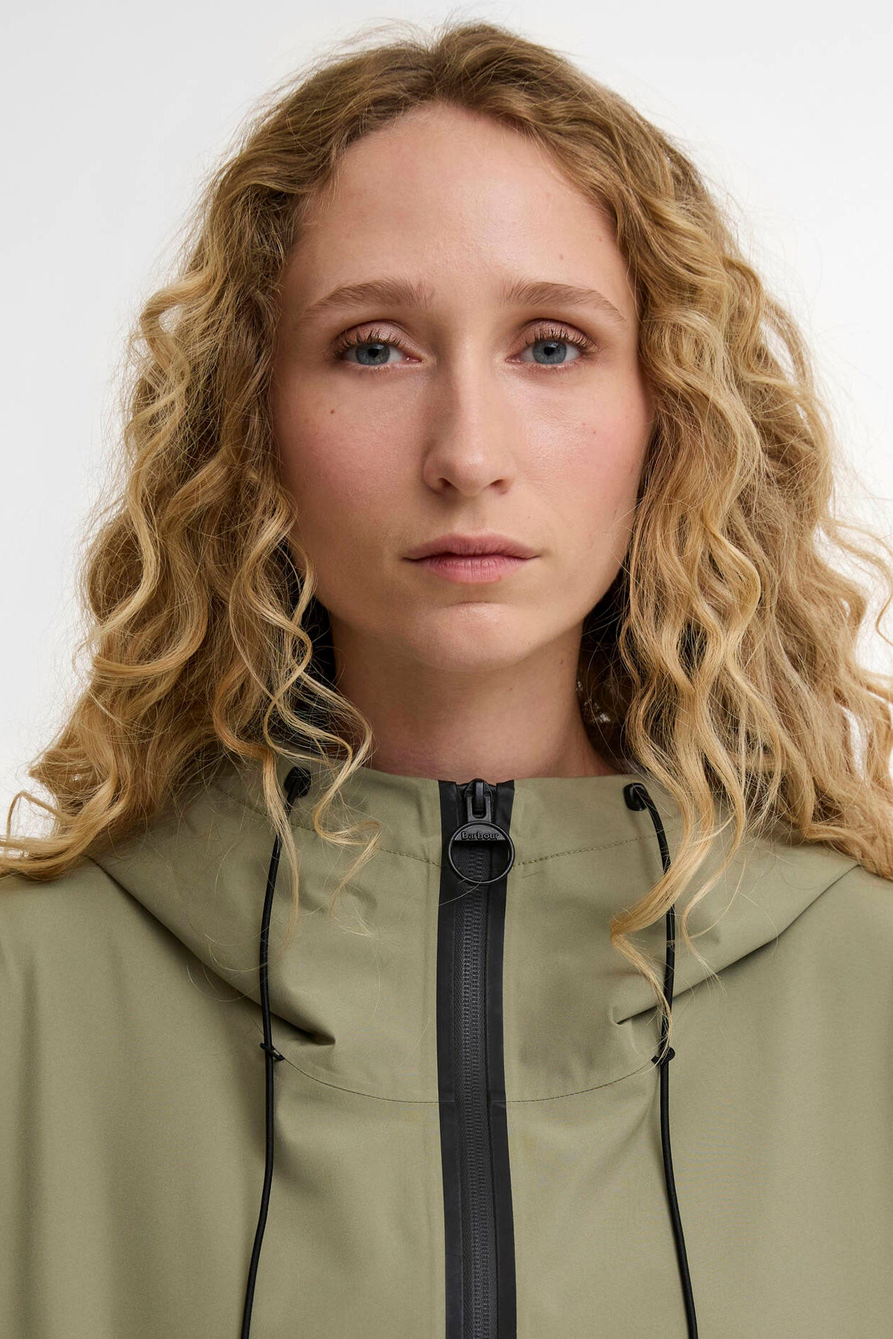 Barbour Thorpe Waterproof Jacket - Bleached Olive/Fondant