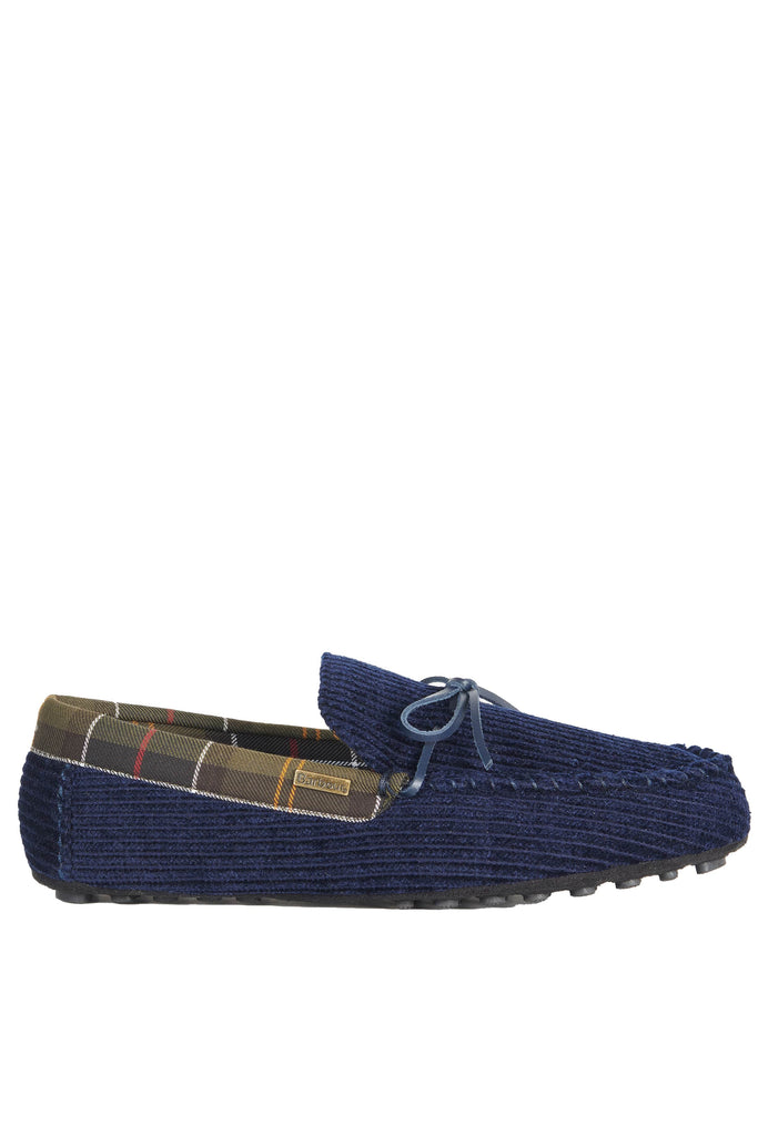 Barbour Tueart Slippers - Navy Cord