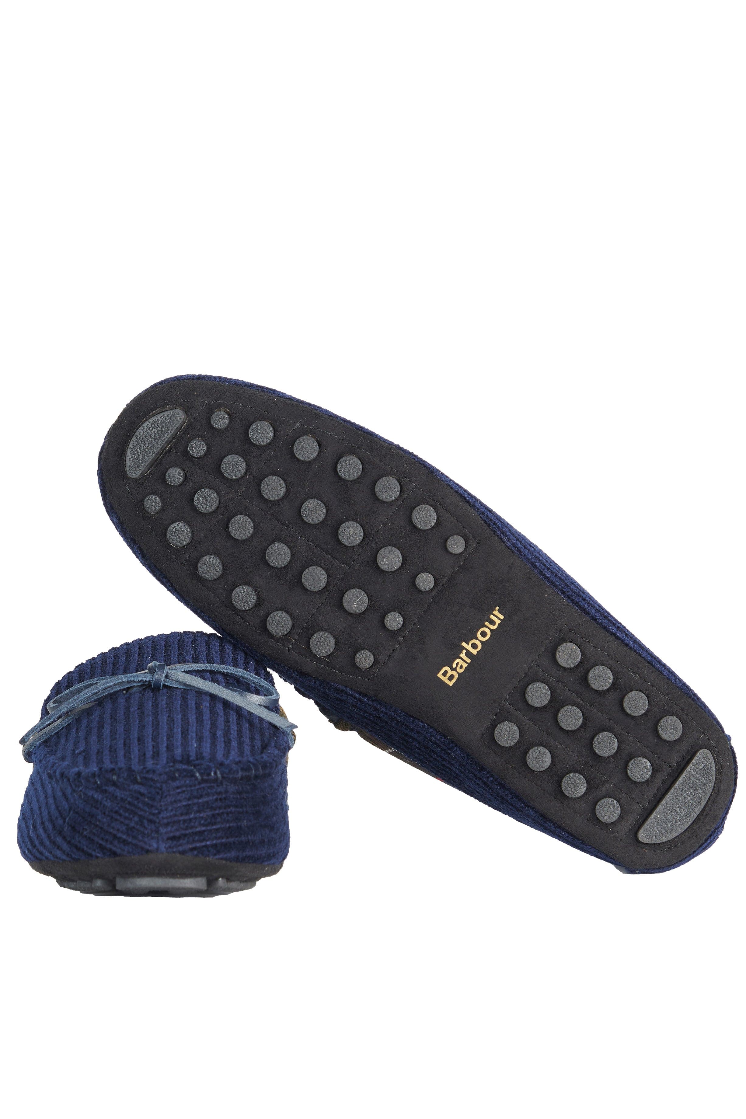 Barbour Tueart Slippers - Navy Cord