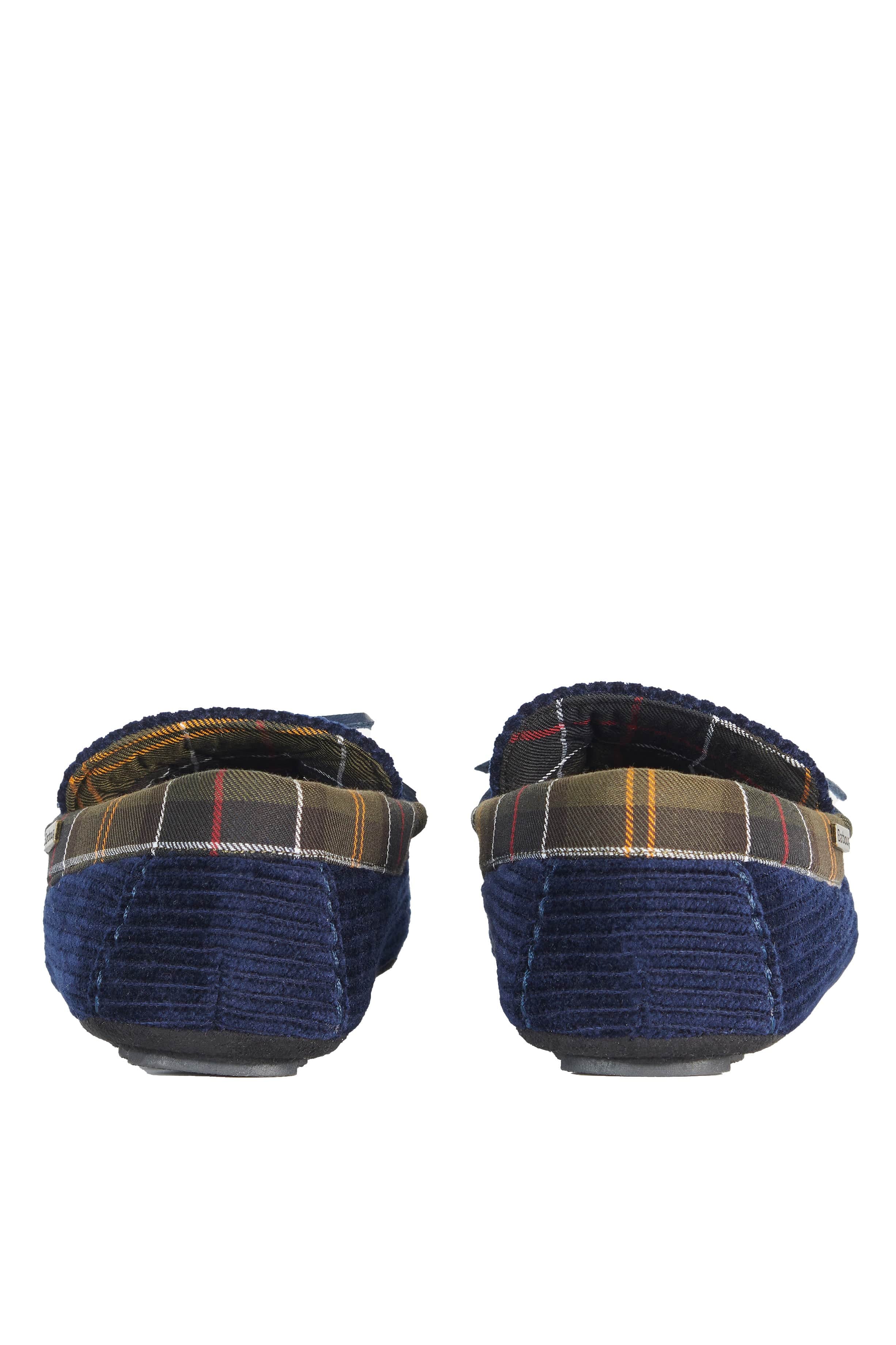 Barbour Tueart Slippers - Navy Cord