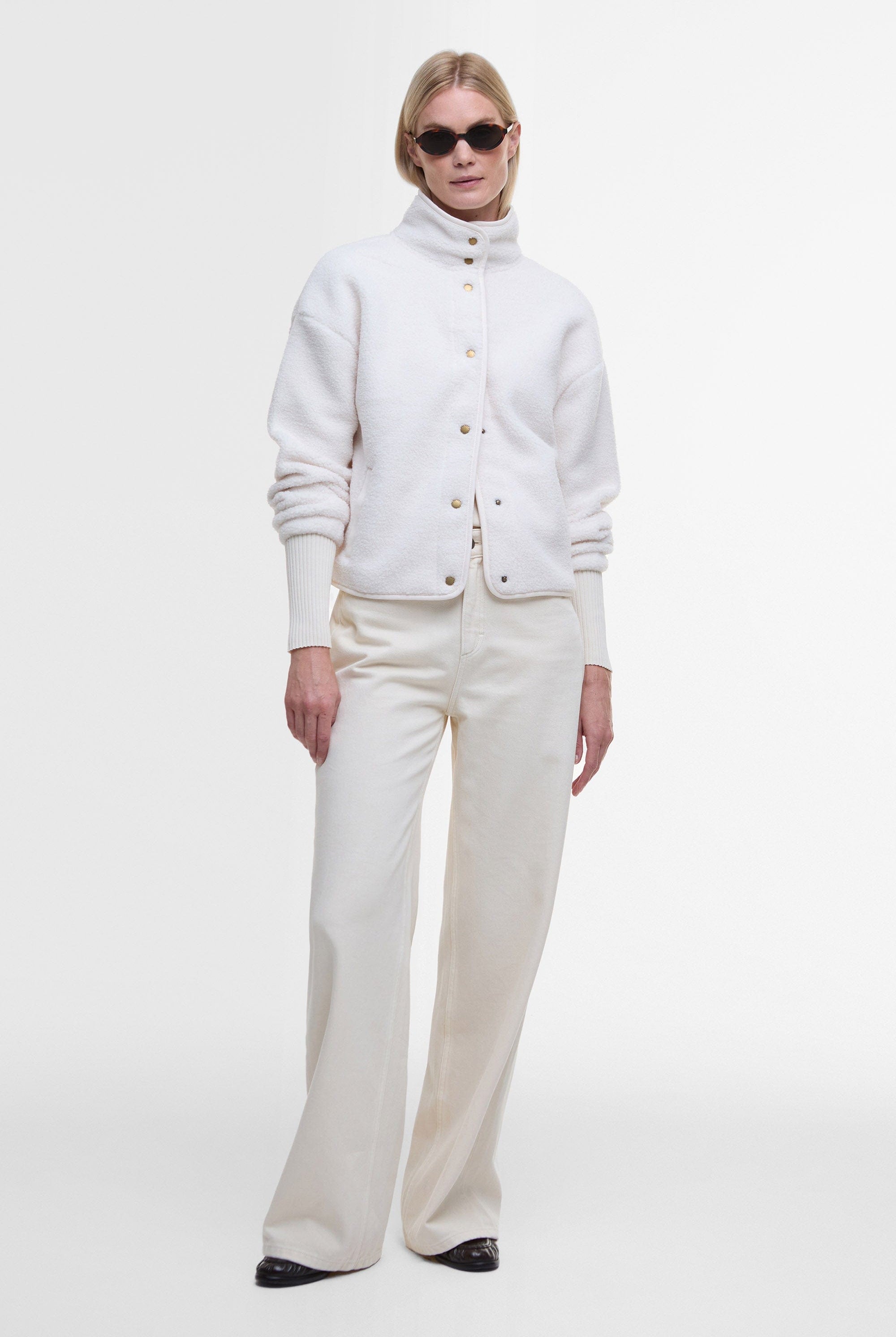 Barbour Violetta Fleece - Ecru