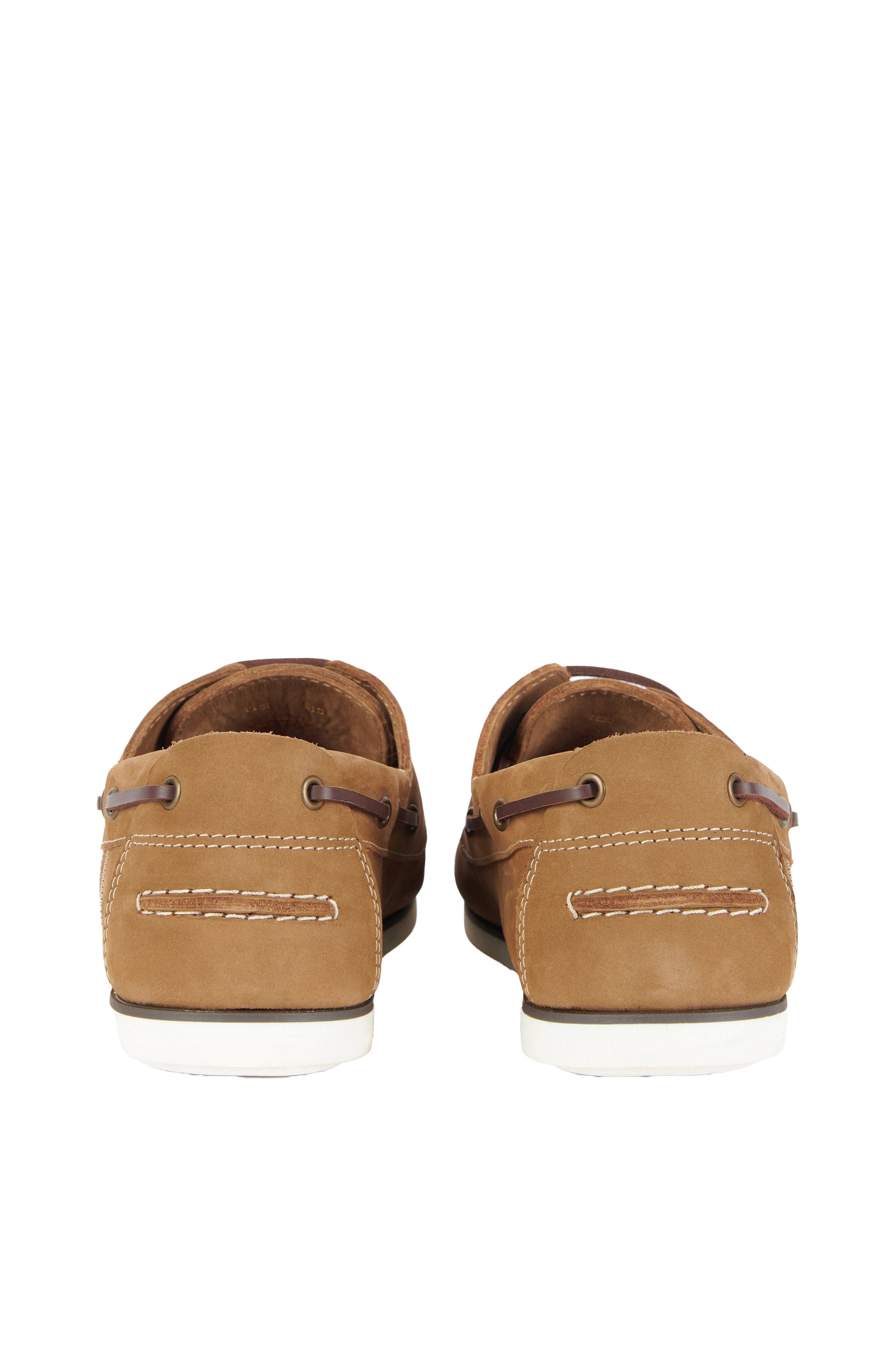Barbour Wake Boat Shoes - Russet