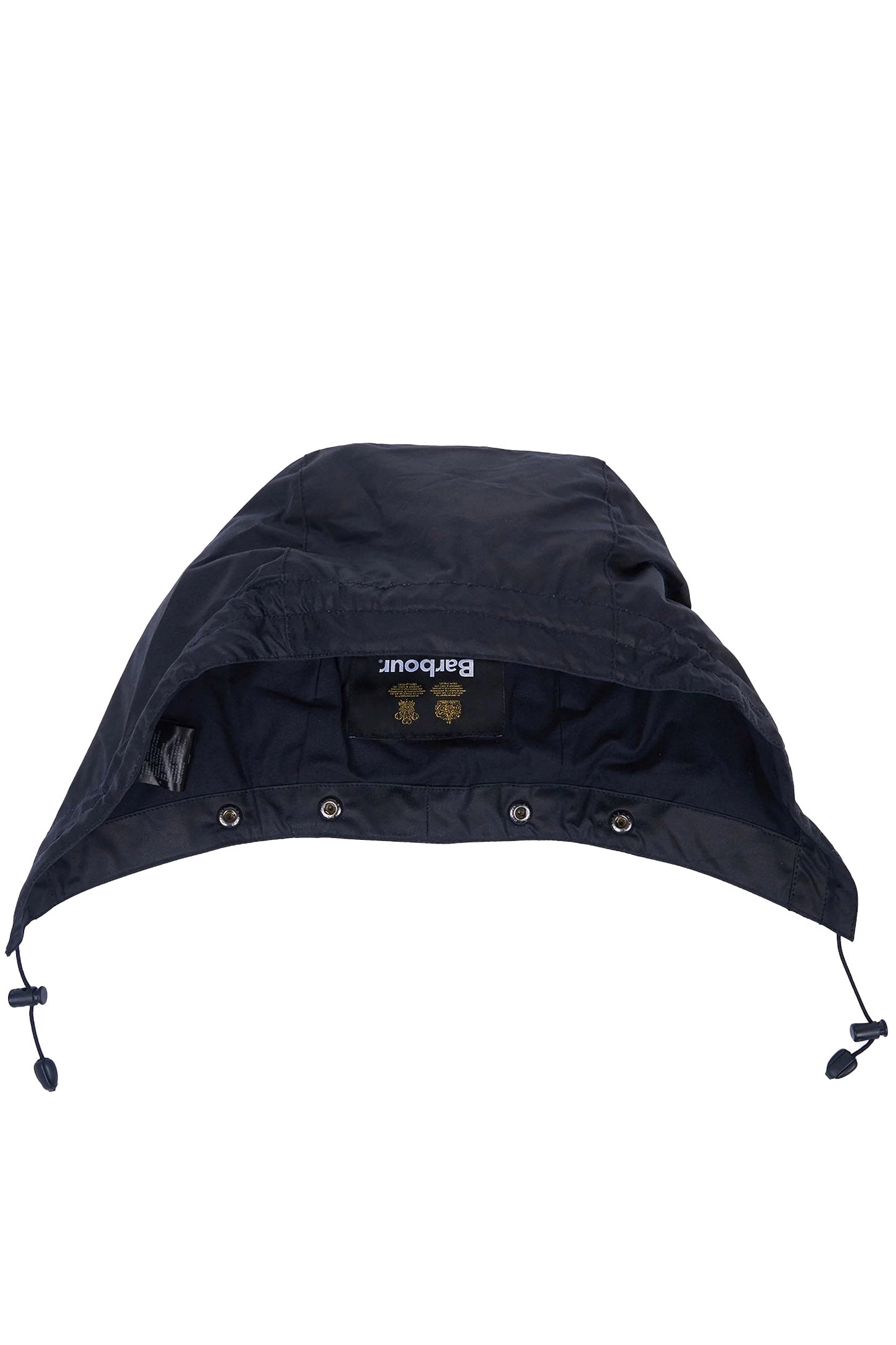 Barbour Waxed Cotton Plain Hood - Navy MHO0035_NY91_OS