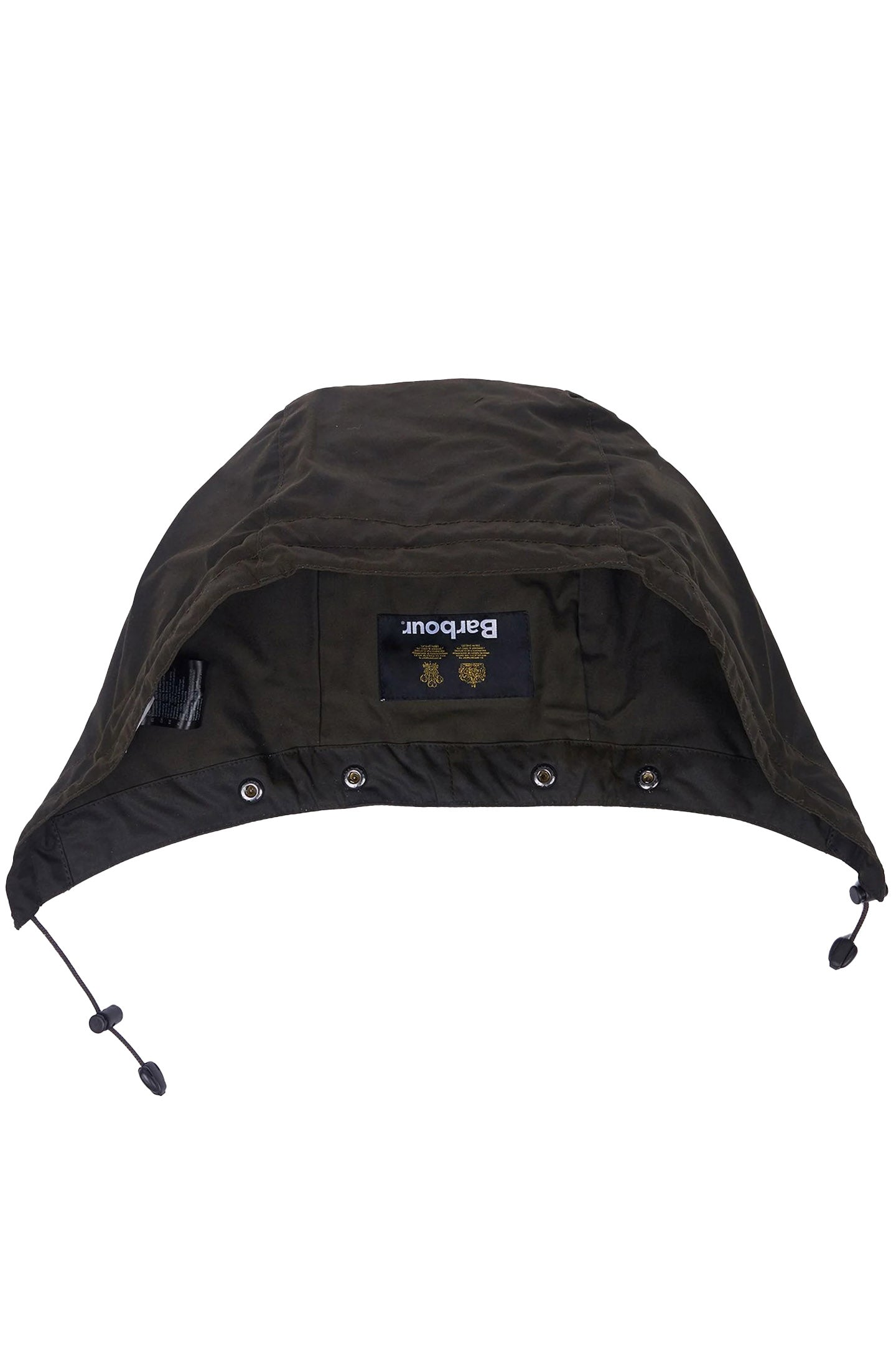 Barbour Waxed Cotton Plain Hood - Olive MHO0035_OL71_OS