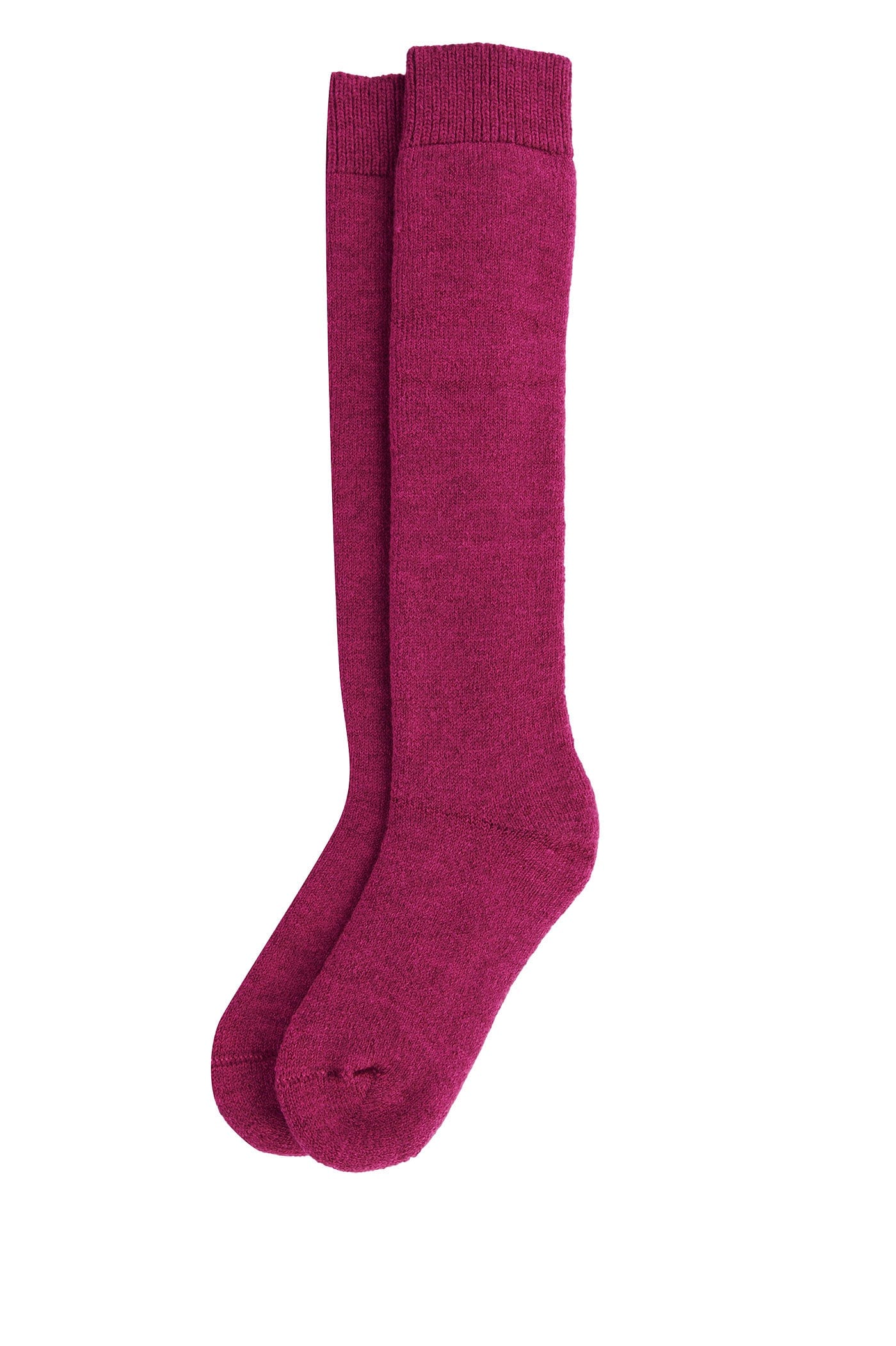 Barbour Wellington Knee Sock - Raspberry