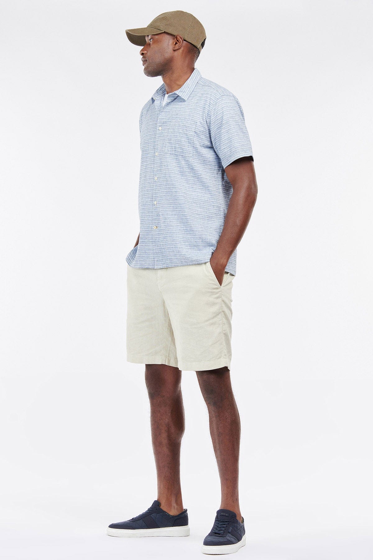 Barbour Whitehaven Tailored Shirt - Blue