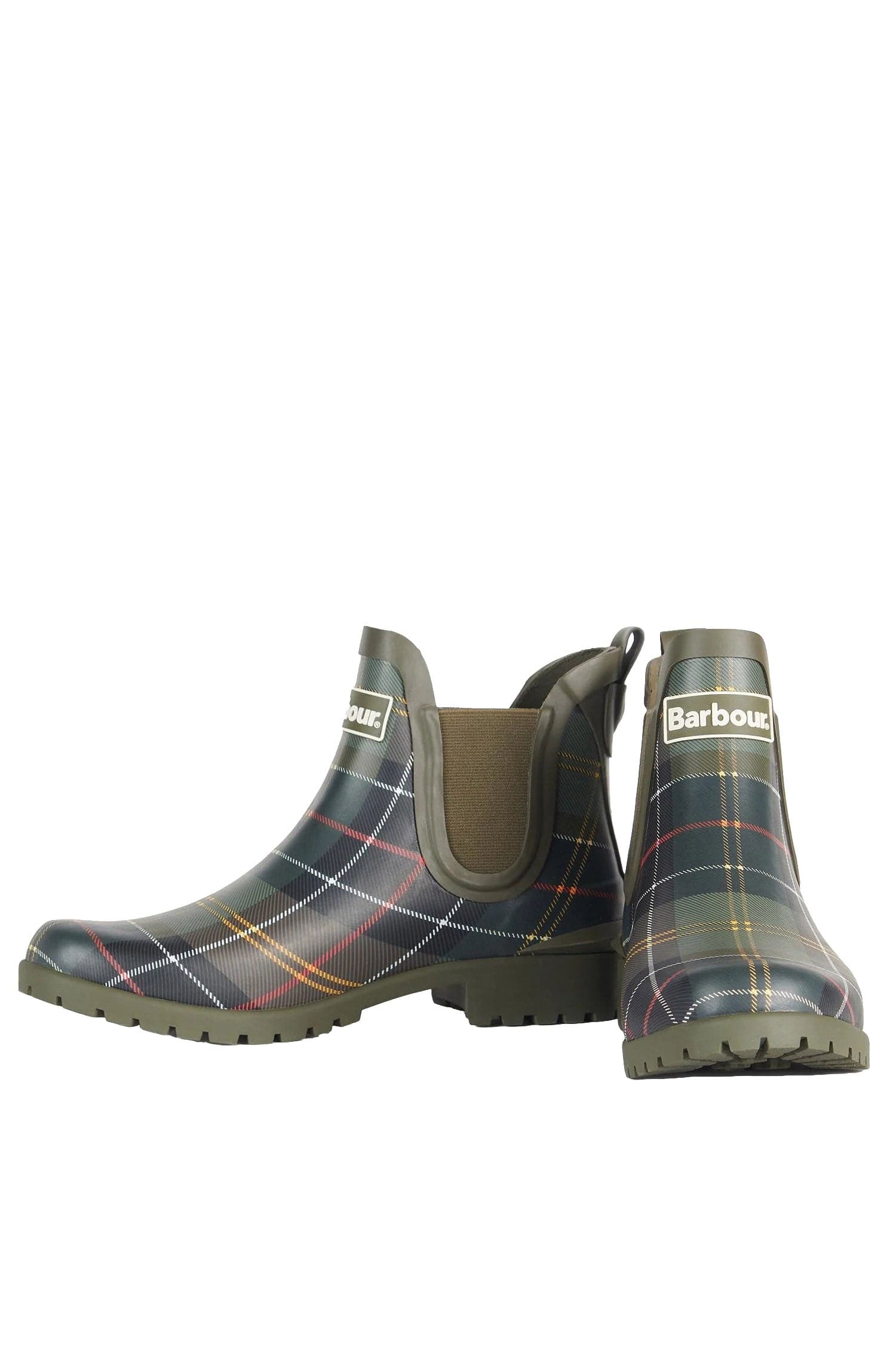 Barbour Wilton Short Wellies - Classic Tartan