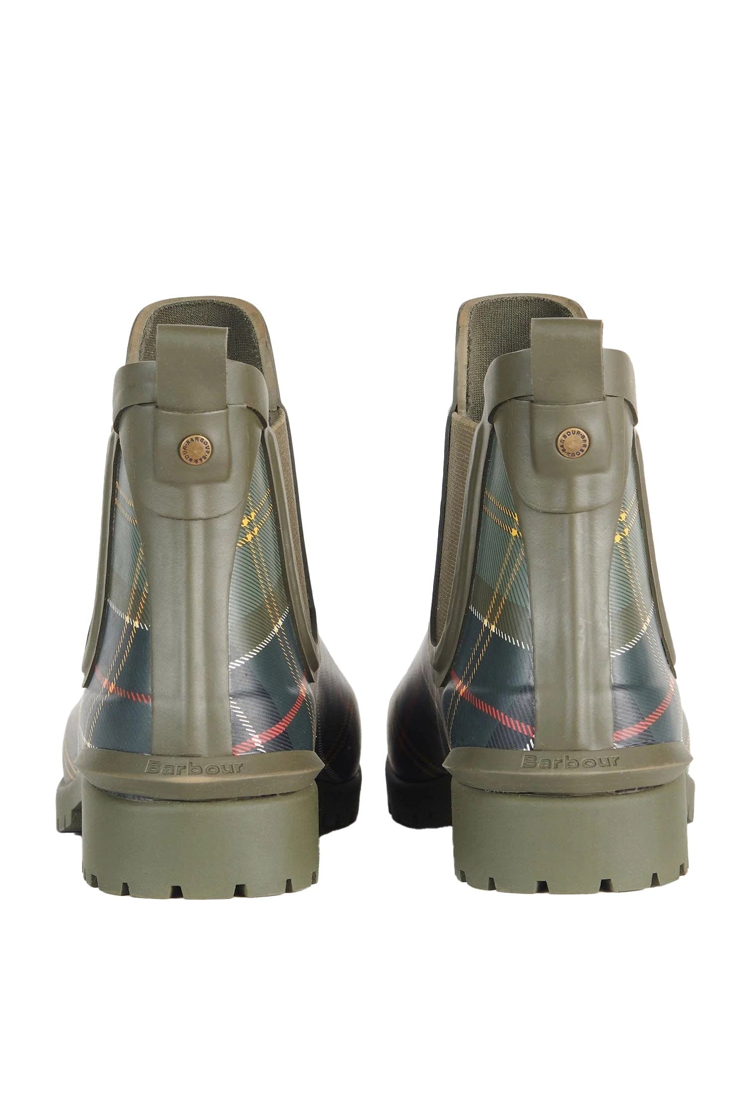 Barbour Wilton Short Wellies - Classic Tartan