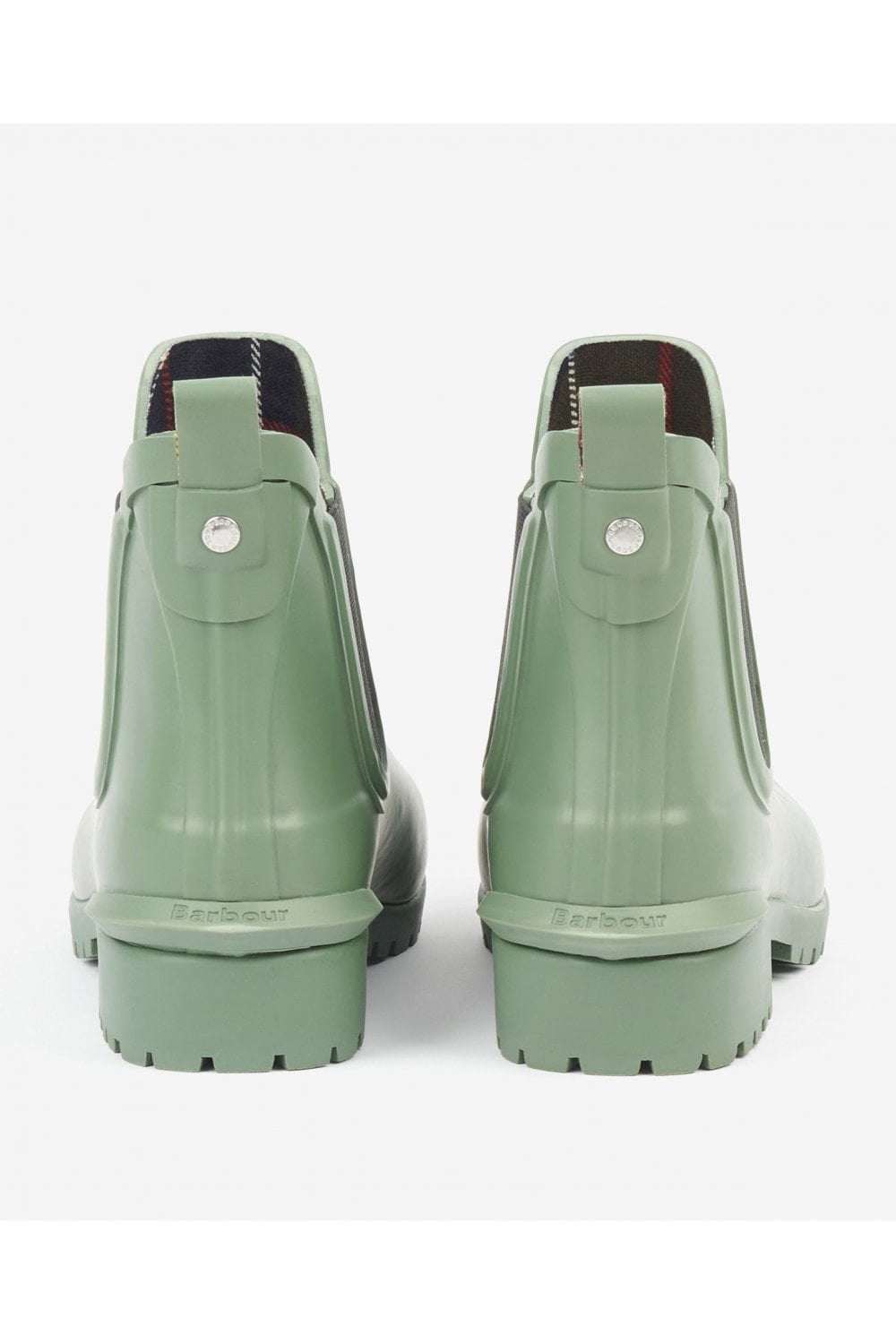 Barbour Wilton Short Wellies - Pea Green
