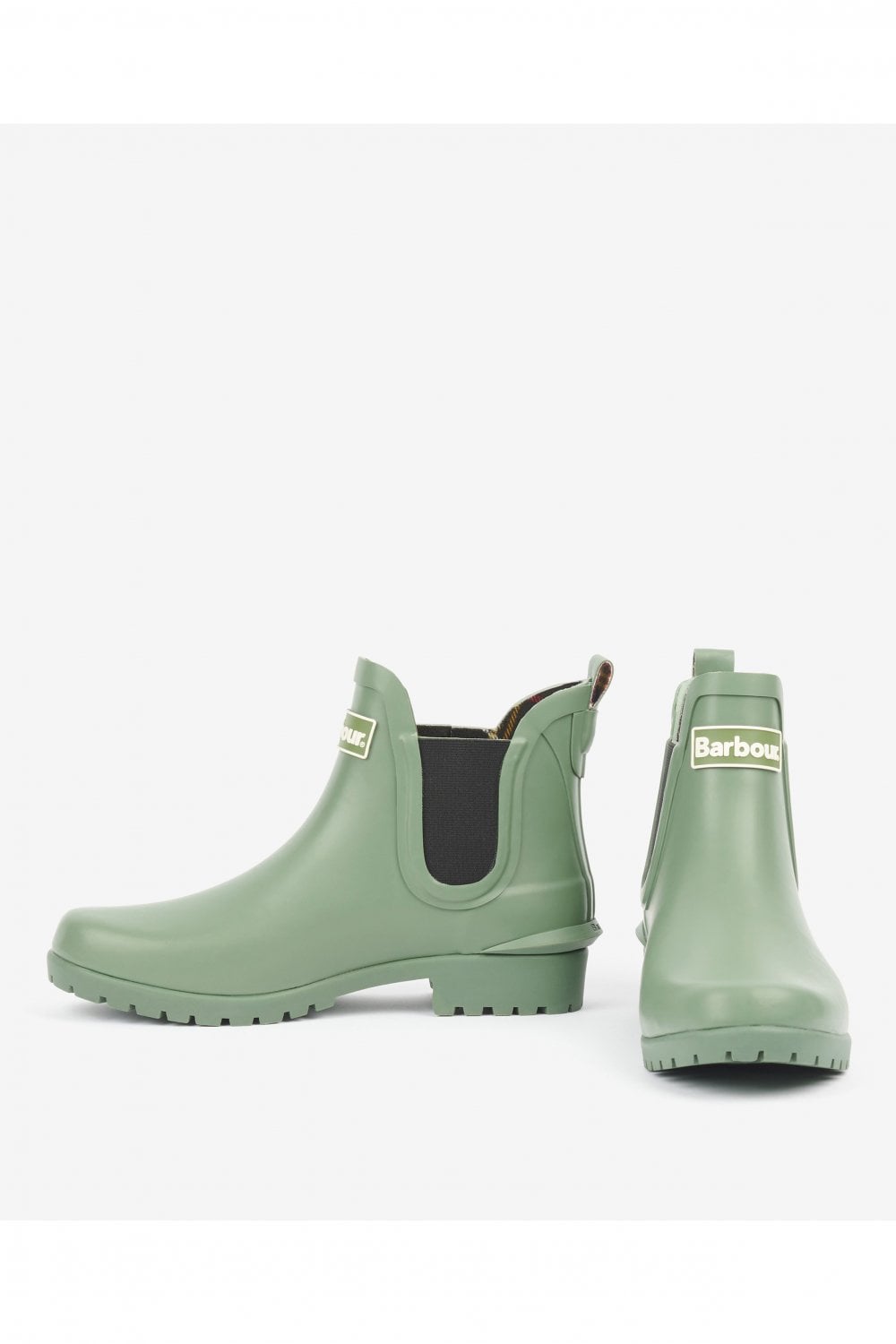 Barbour Wilton Short Wellies - Pea Green