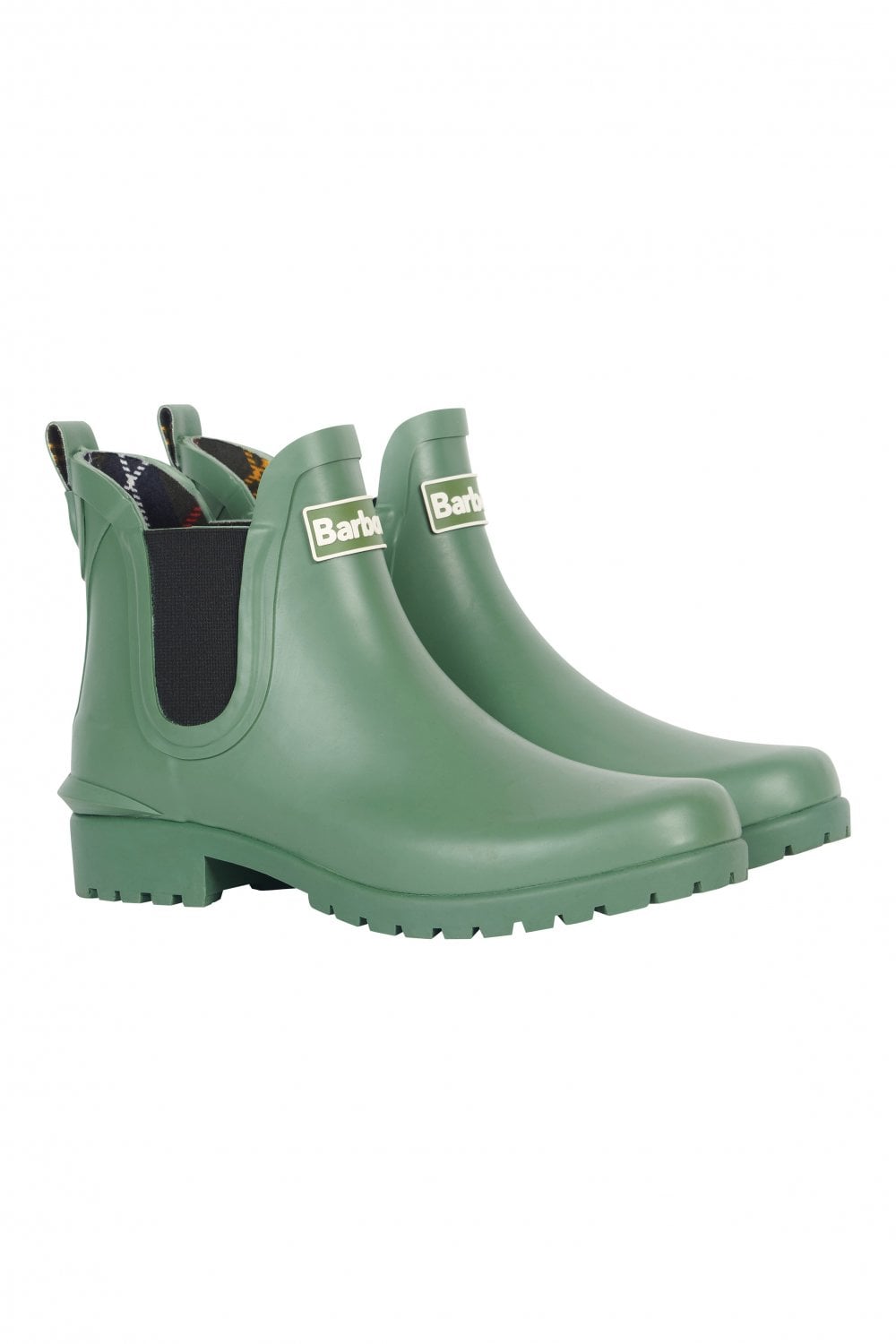 Barbour Wilton Short Wellies - Pea Green
