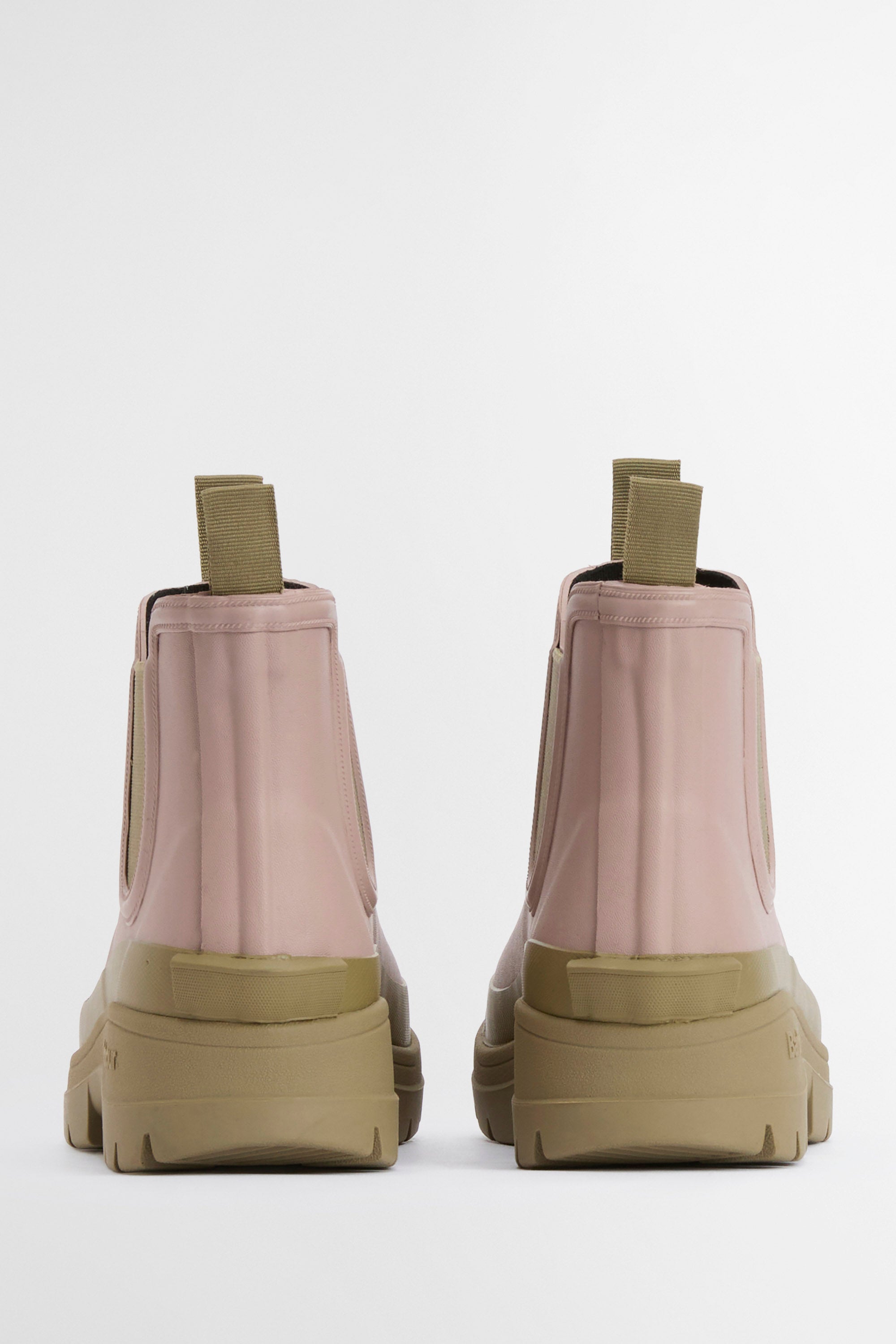 Barbour Womens Nimbus Chelsea Wellington Boots - Gardenia Pink/Bleached Olive