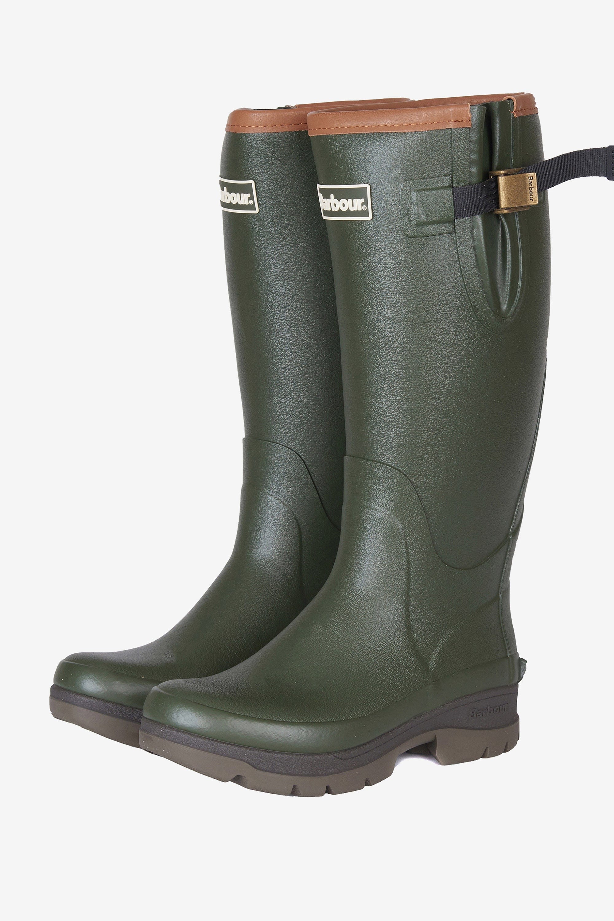 Barbour Womens Tempest Wellington Boots - Olive