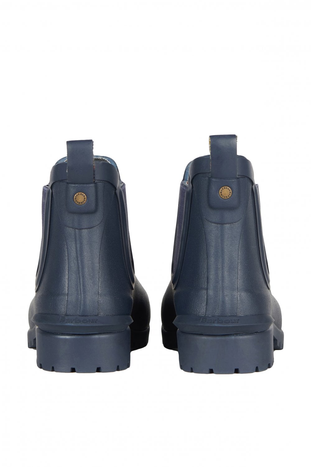Barbour Womens Wilton Wellington Boots - Navy