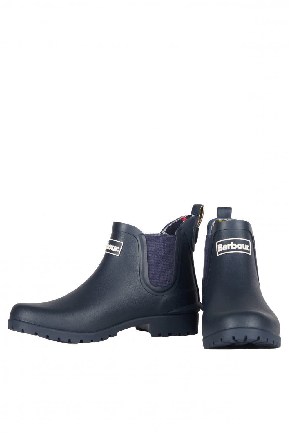 Barbour Womens Wilton Wellington Boots - Navy