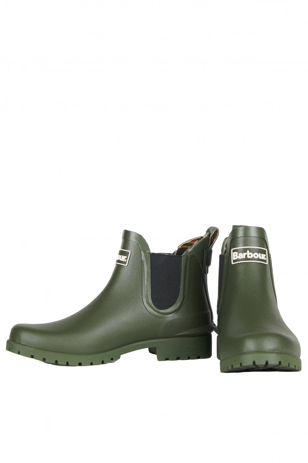 Barbour Womens Wilton Wellington Boots - Olive