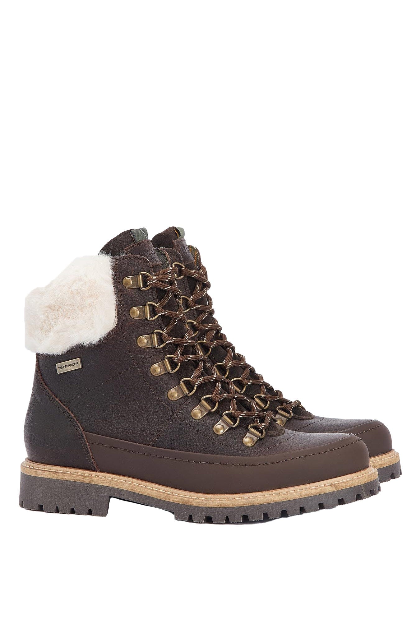 Barbour Woodside Hiker Boot - Dark Brown
