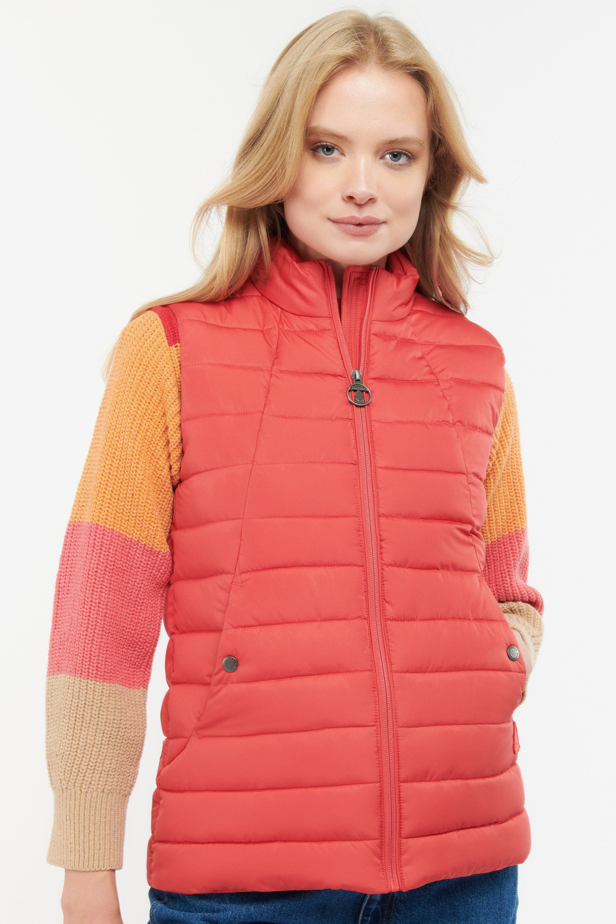 Barbour Yara Gilet - Red Jasper