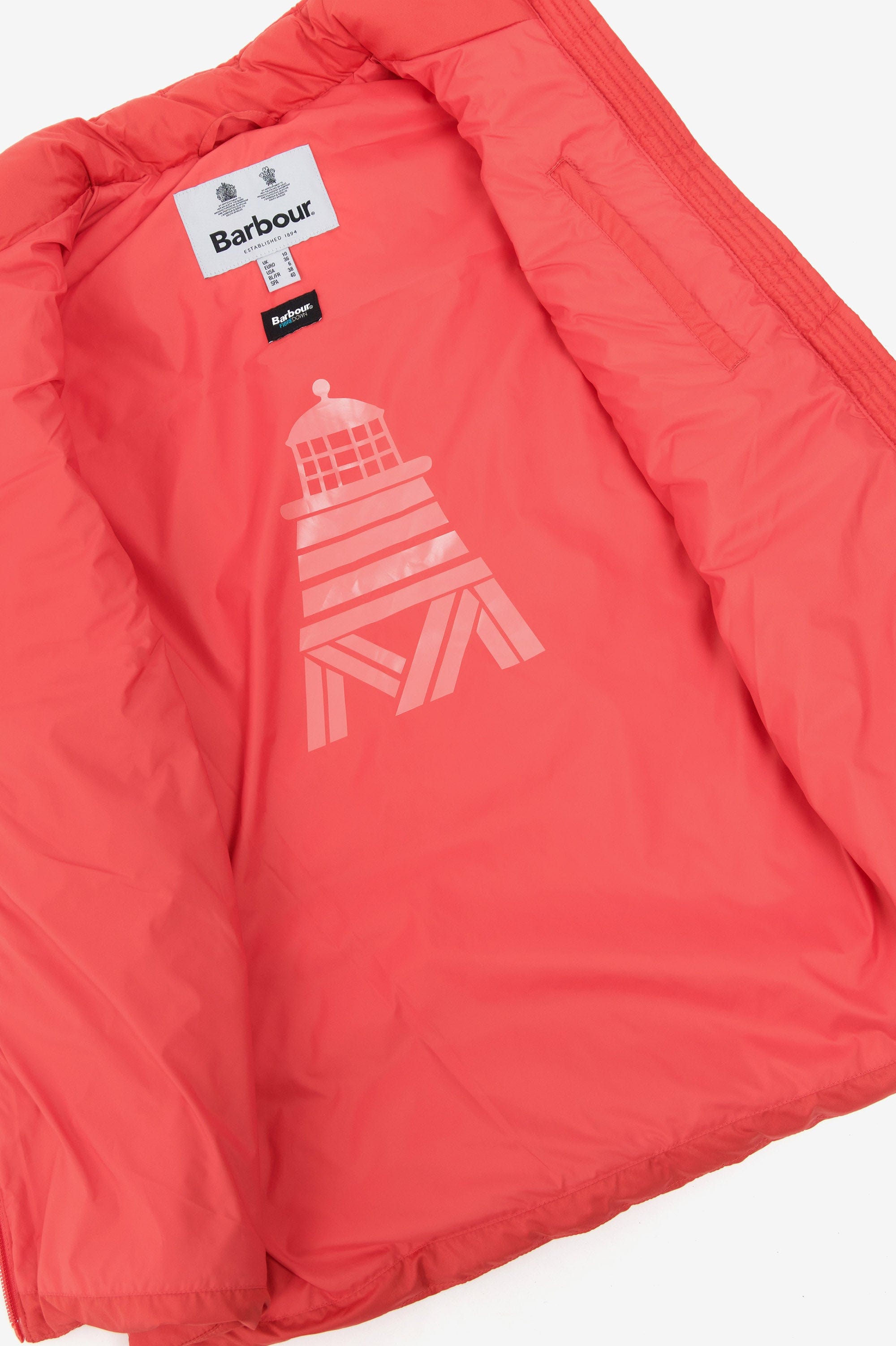 Barbour Yara Gilet - Red Jasper