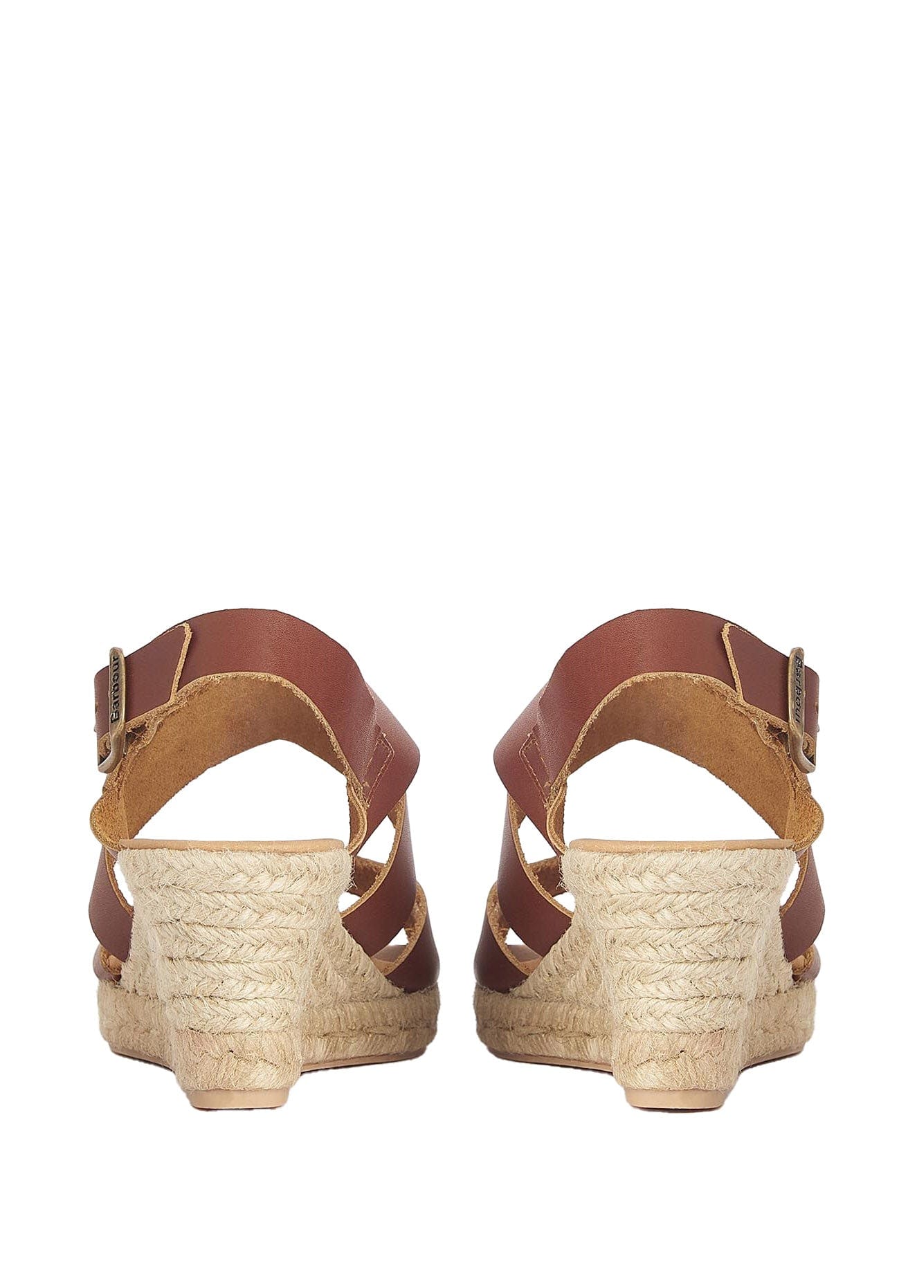 Barbour Yolanda Espadrille Wedges - Tan