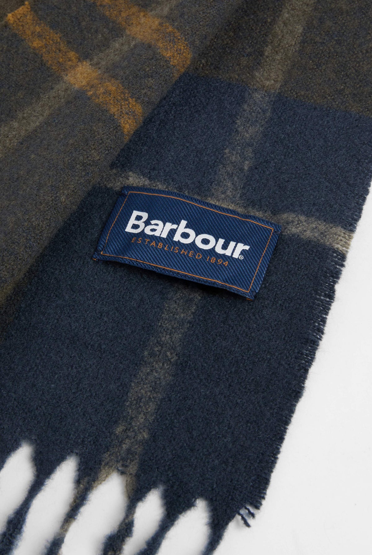 Barbour Yorklane Scarf - Shadow Classic Tartan USC0403_TN43_OS