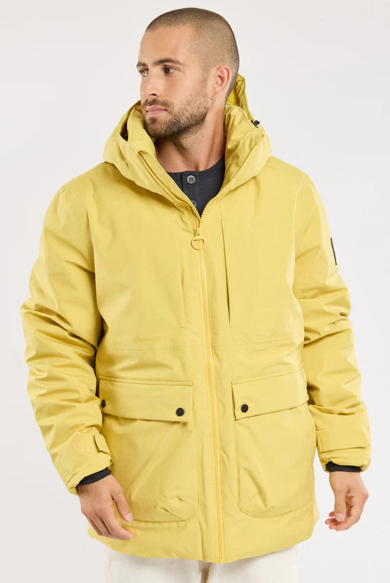 Bermudes Hardwood Waterproof Parka Jacket - Ambre