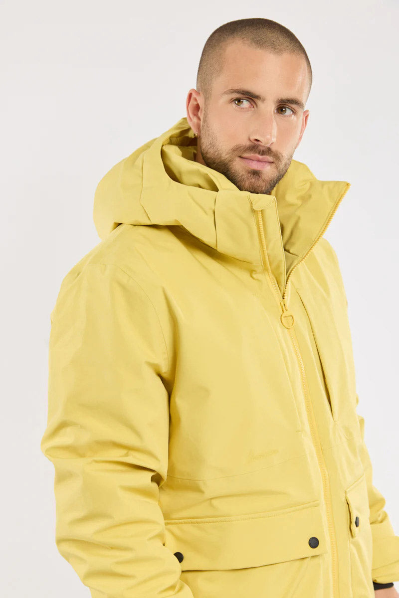 Bermudes Hardwood Waterproof Parka Jacket - Ambre