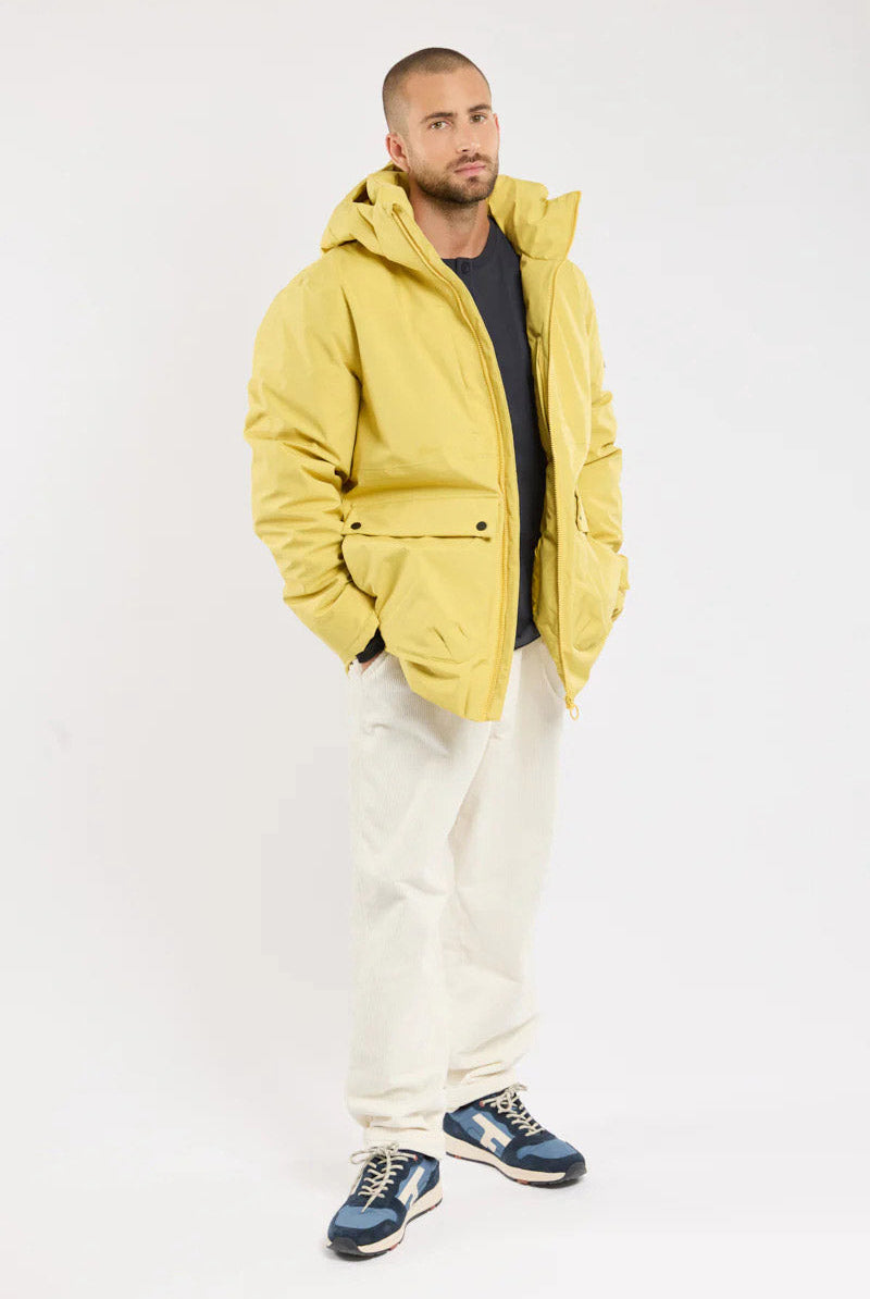 Bermudes Hardwood Waterproof Parka Jacket - Ambre