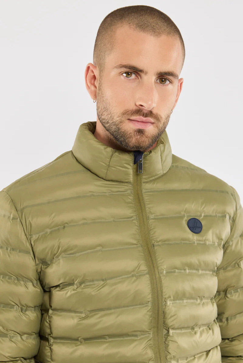 Bermudes Hinbord Water-Repellent Quilted Jacket - Olive