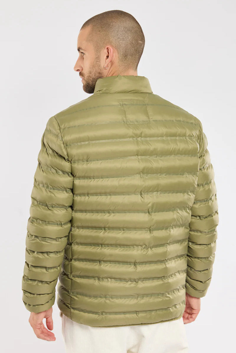 Bermudes Hinbord Water-Repellent Quilted Jacket - Olive