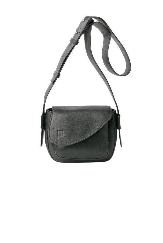 BIBA Blunt Leather Cross Body Bag - Black BLT1L_BLACK_OS