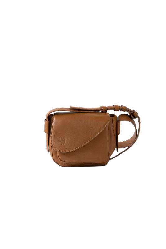 BIBA Blunt Leather Cross Body Bag - Tan BLT1L_TAN_OS