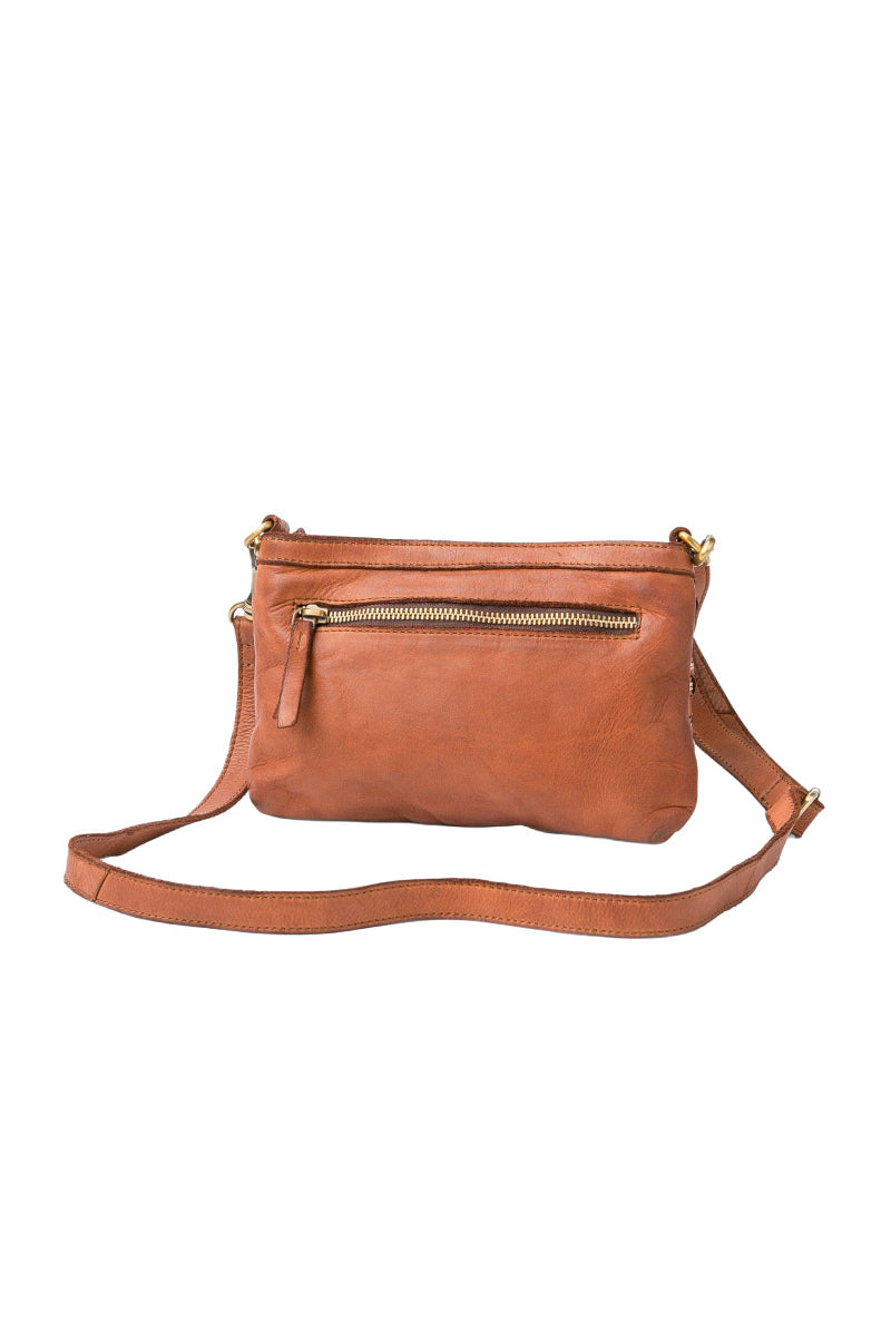 BIBA Kansas Blink Woven Leather Crossbody Bag - Tan KAB9L_TAN_OS