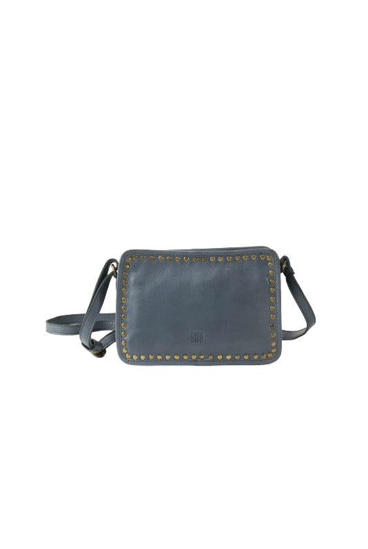 BIBA Rockwall Studded Cross Body Bag - Blue RAL1L_BLUE_OS