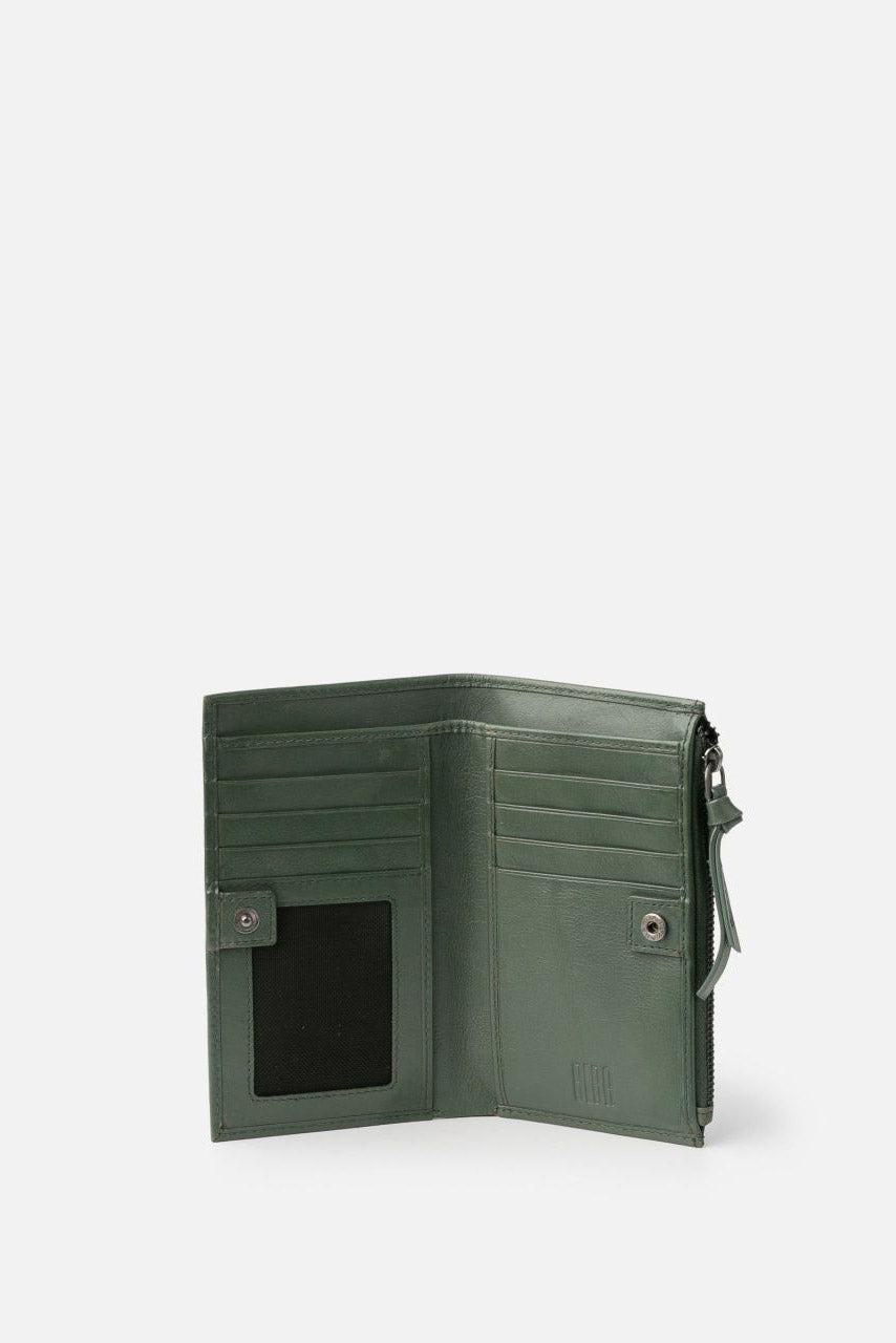 BIBA Valley Leather Purse - Dark Green VAW3L_DGREEN_OS