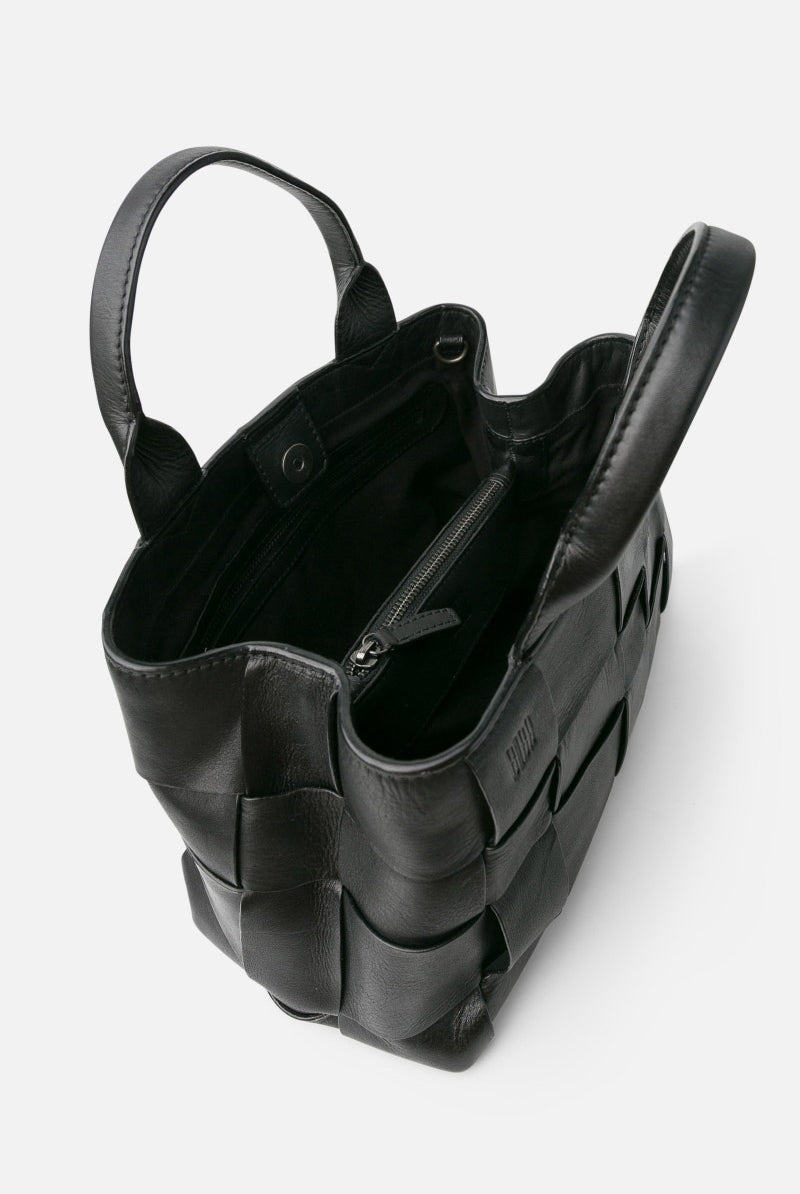 BIBA Wann Leather Removable Strap Crossbody Bag - Black WAN1L_BLACK_OS