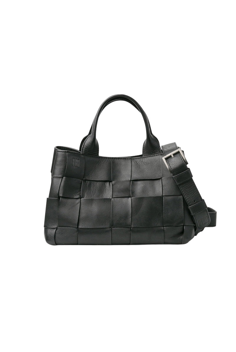 BIBA Wann Leather Removable Strap Crossbody Bag - Black WAN1L_BLACK_OS