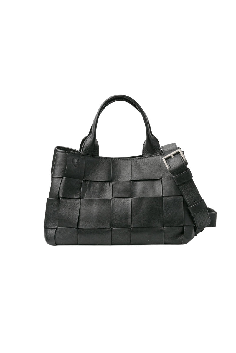 BIBA Wann Leather Removable Strap Crossbody Bag - Black WAN1L_BLACK_OS