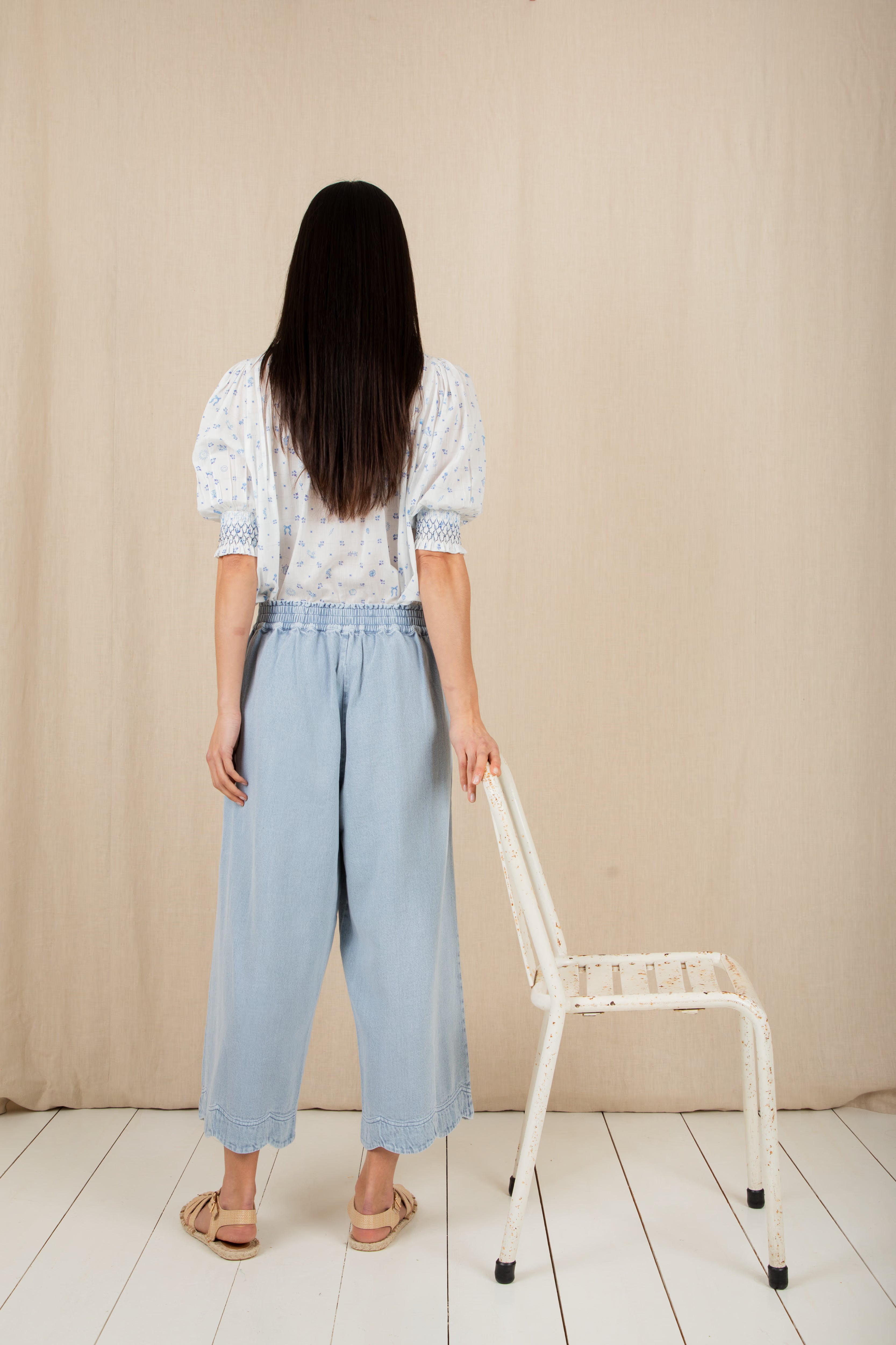 Bonte Aide Trouser - Ice Blue