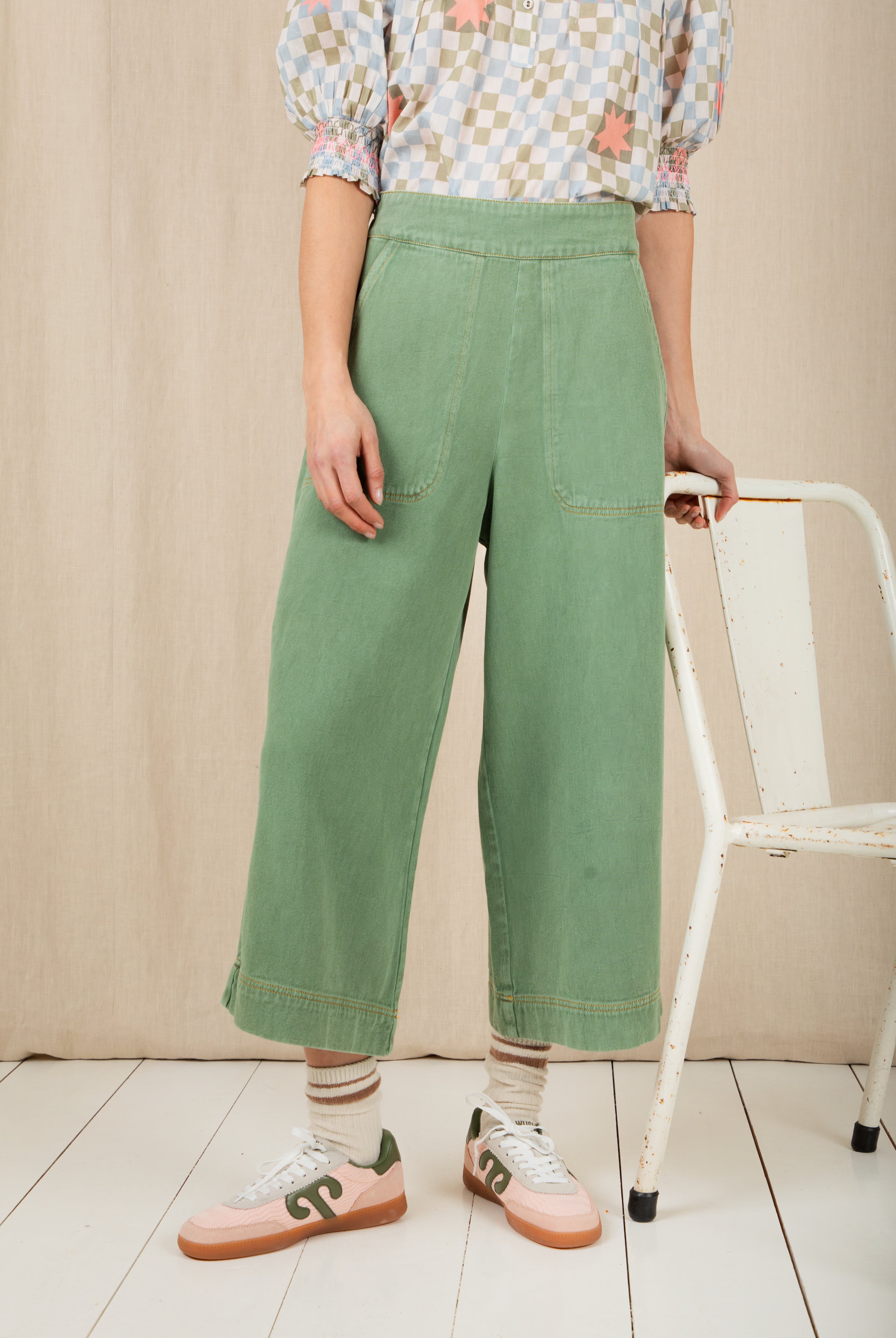 Bonte Bijou Trouser - Fern