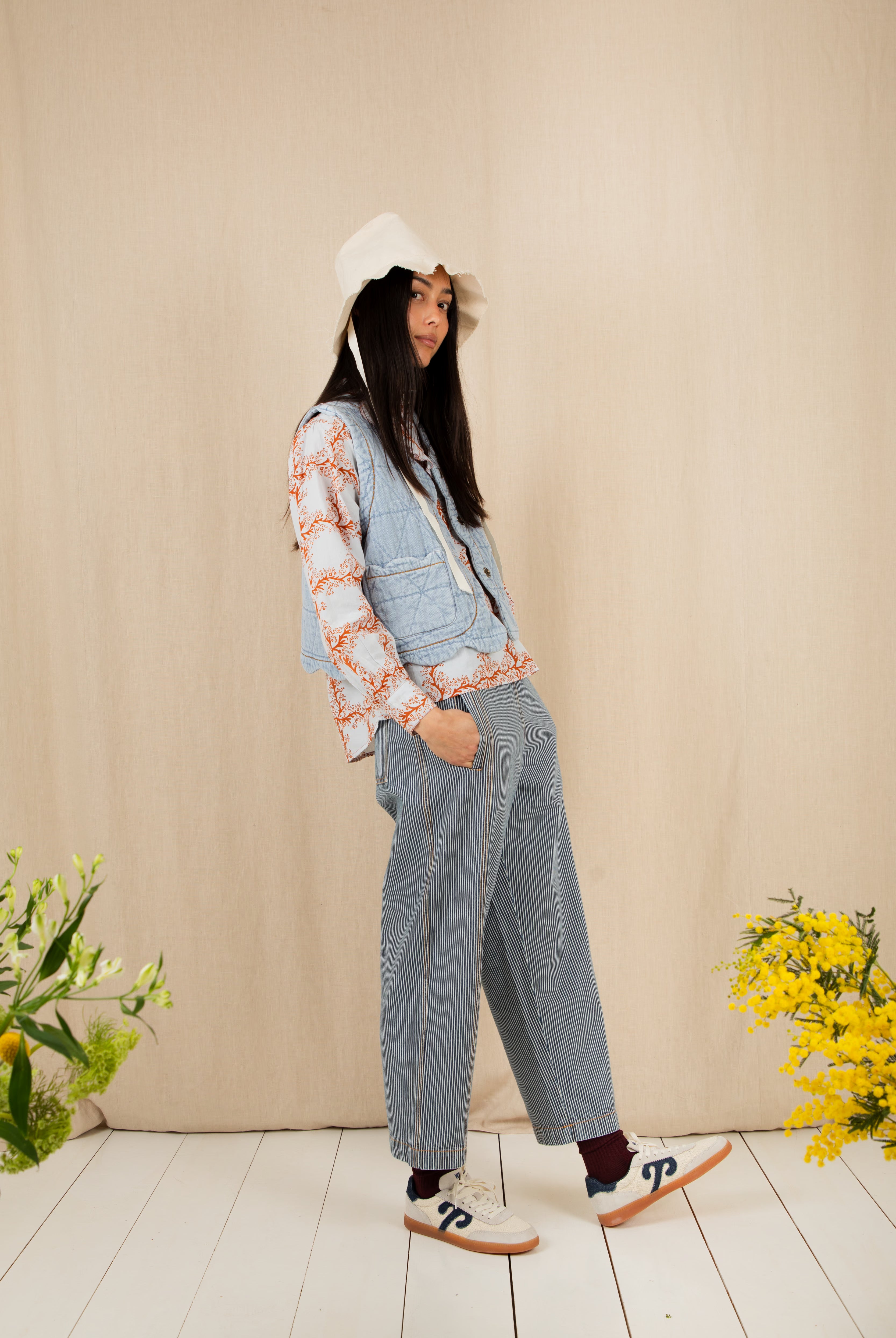 Bonte Estelle Gilet - Ice Blue