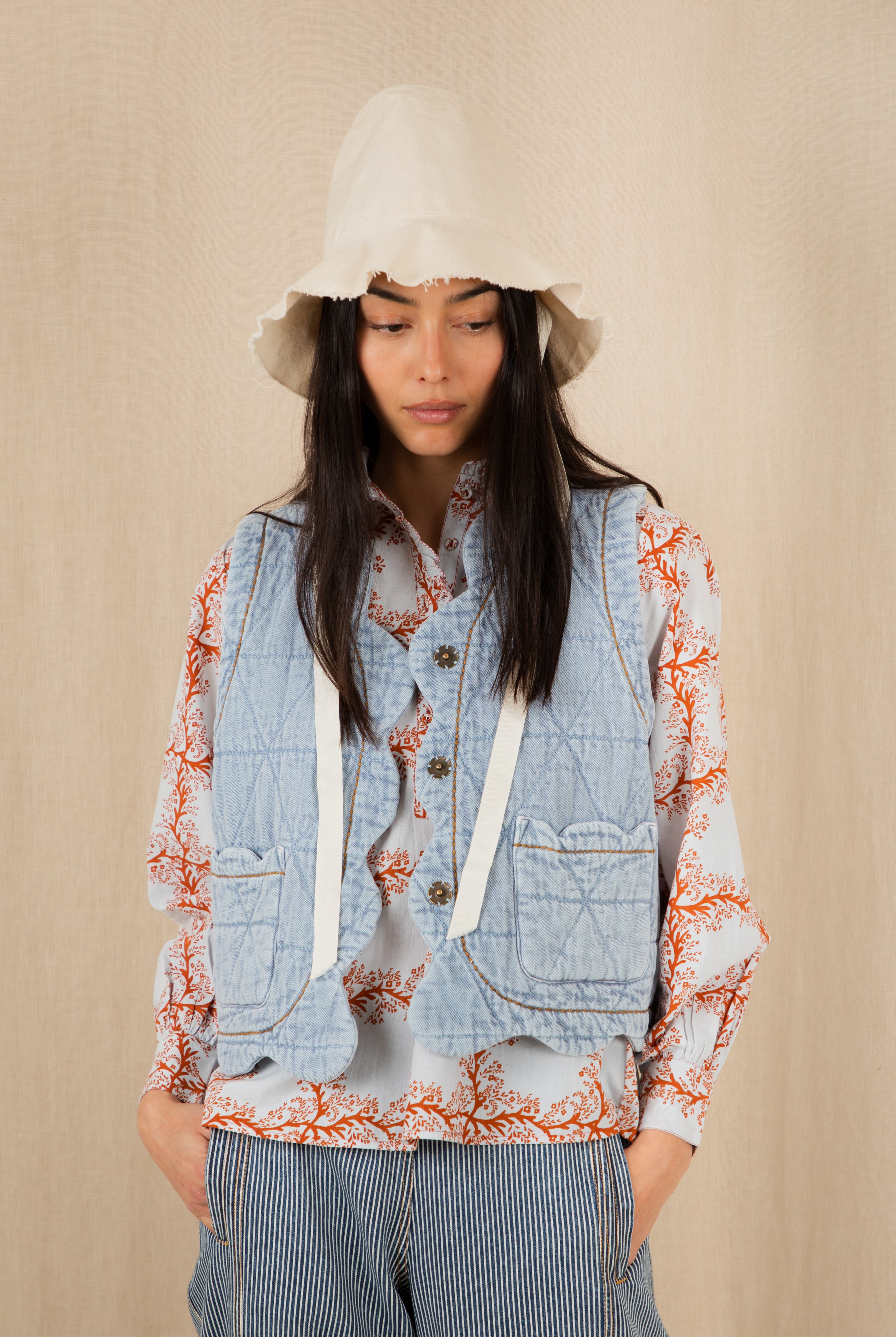 Bonte Estelle Gilet - Ice Blue